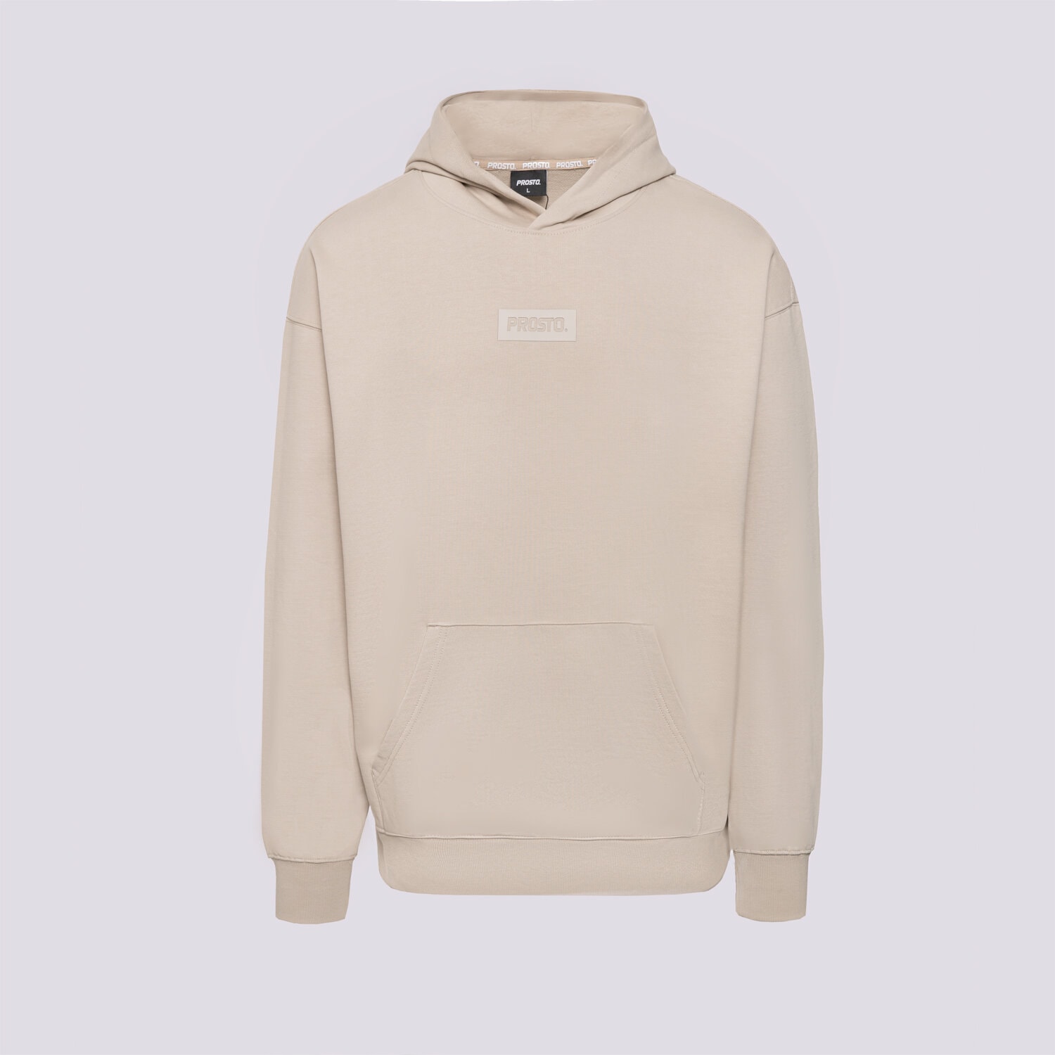 Muške dukserice PROSTO VESTA S KAPULJAČOM HOODIE BOX 2.0 KL251MSWE2091 bež
