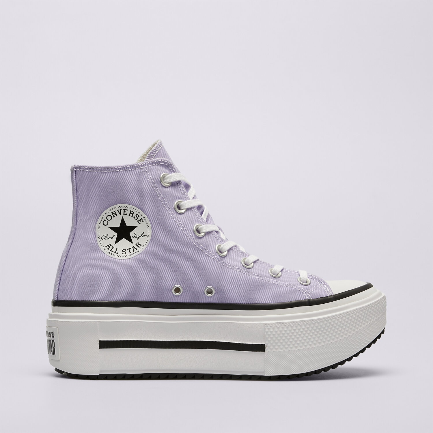 Ženske tenisice CONVERSE CHUCK TAYLOR ALL STAR LIFT DOUBLE STACK A15206C ljubičasta