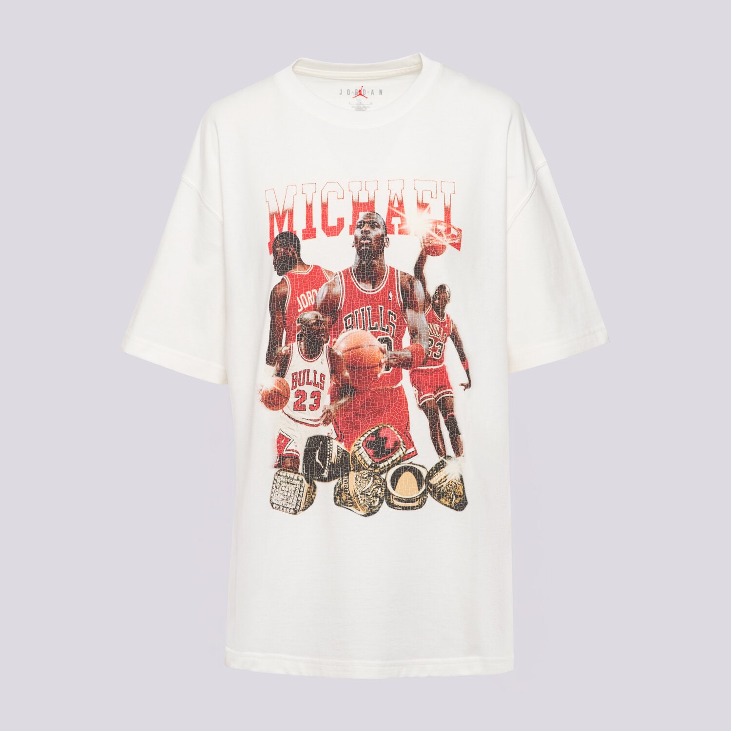 Ženske majice JORDAN T-SHIRT W J SS OS GFX TEE MIXTAPE HJ0190-133 krem