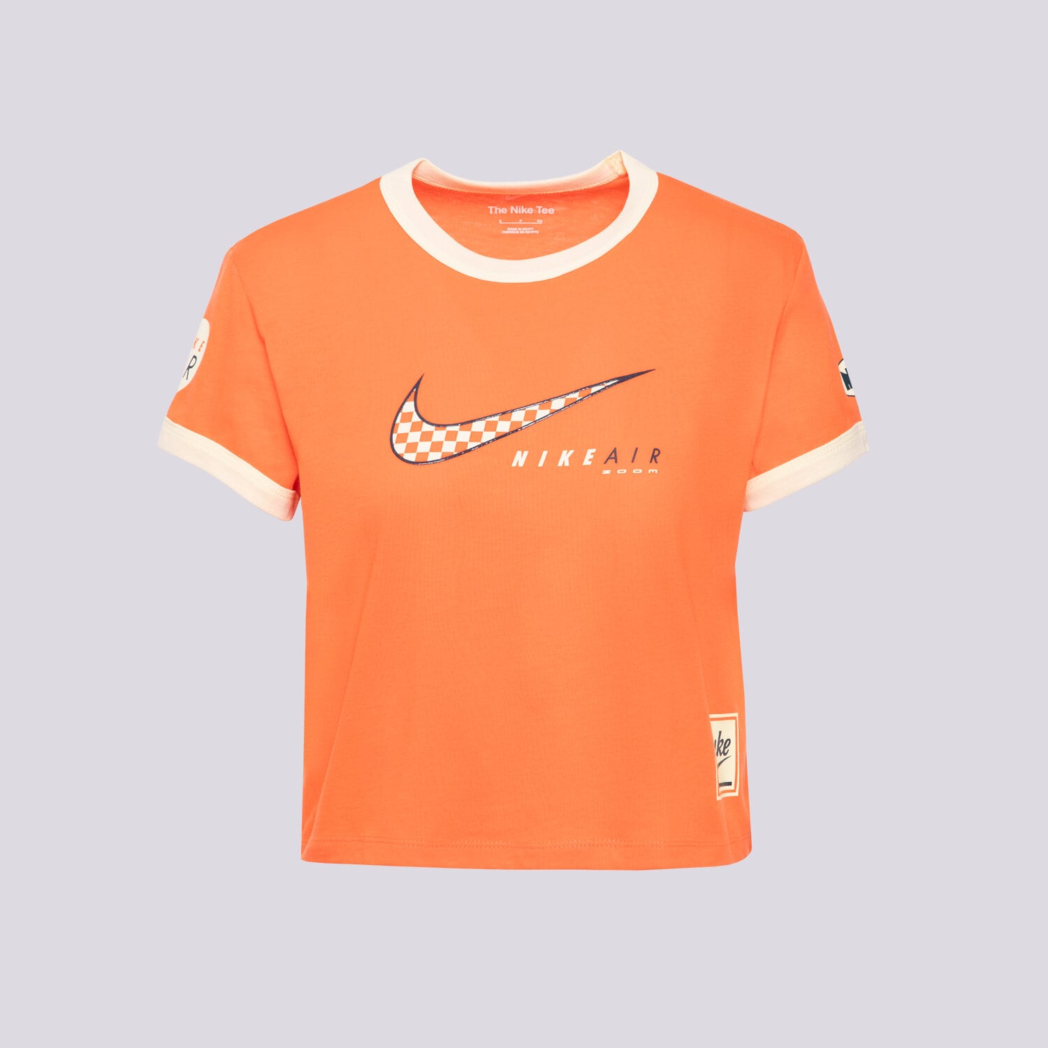 Ženske majice NIKE T-SHIRT W NSW CLUB SS TEE MOTO RGR HQ1707-842 crvena
