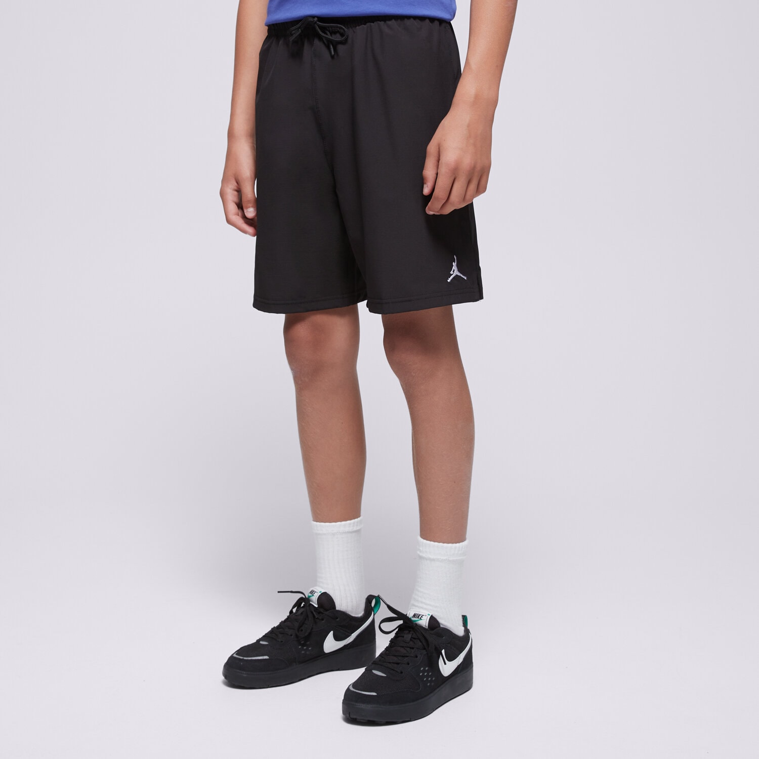 Dječje kratke hlače i haljine JORDAN KRATKE HLAČE MJ JUMPMAN WOVEN PLAY SHORT BOY 95D817-023 crna