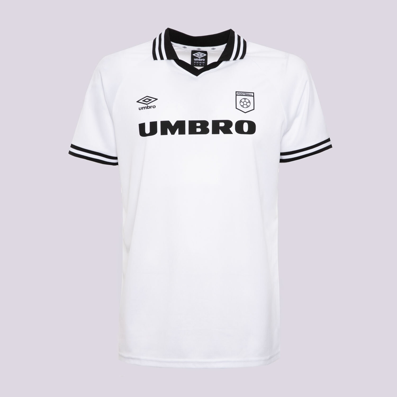 Muške majice UMBRO T-SHIRT FOOTBALL JERSEY UL125TSM85002 bijela