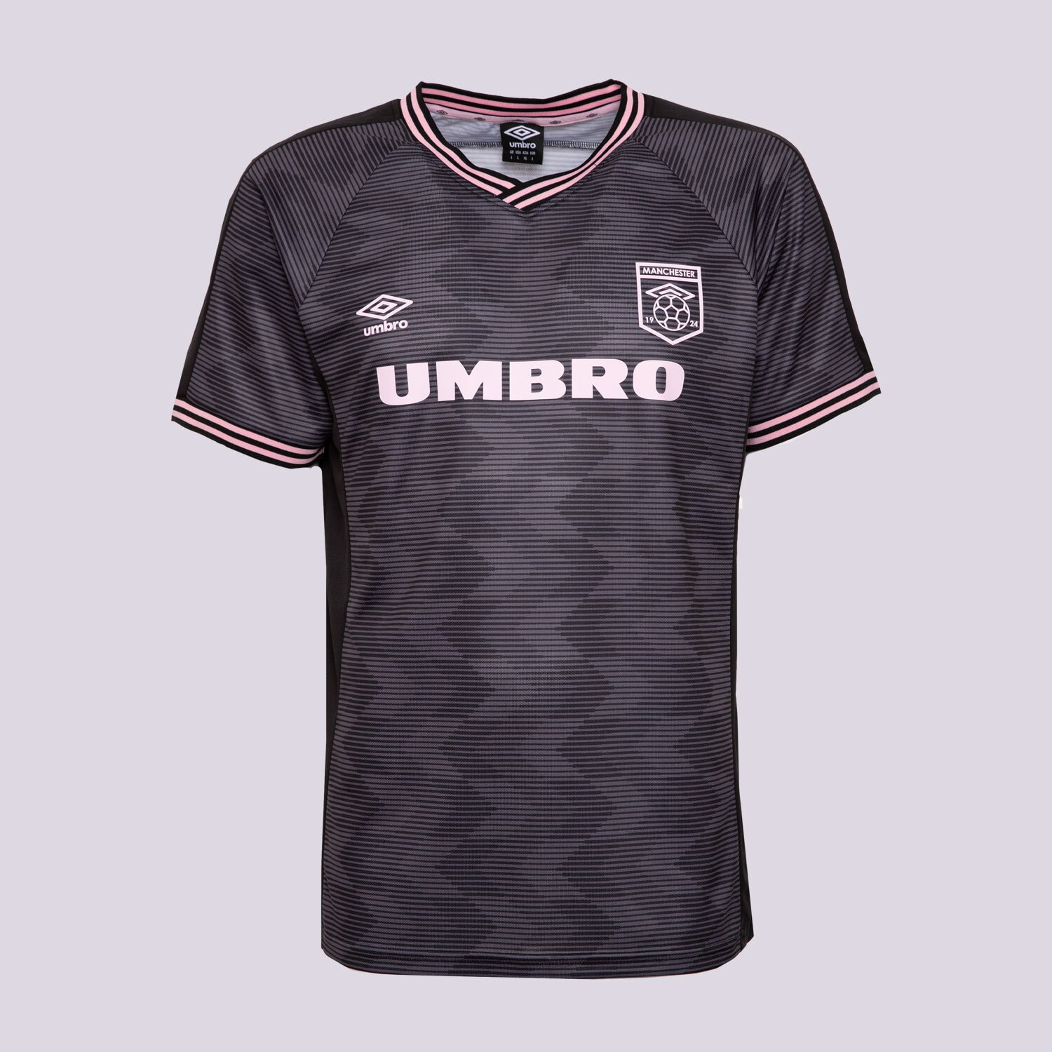 Muške majice UMBRO T-SHIRT FOOTBALL JERSEY UL125TSM83001 crna