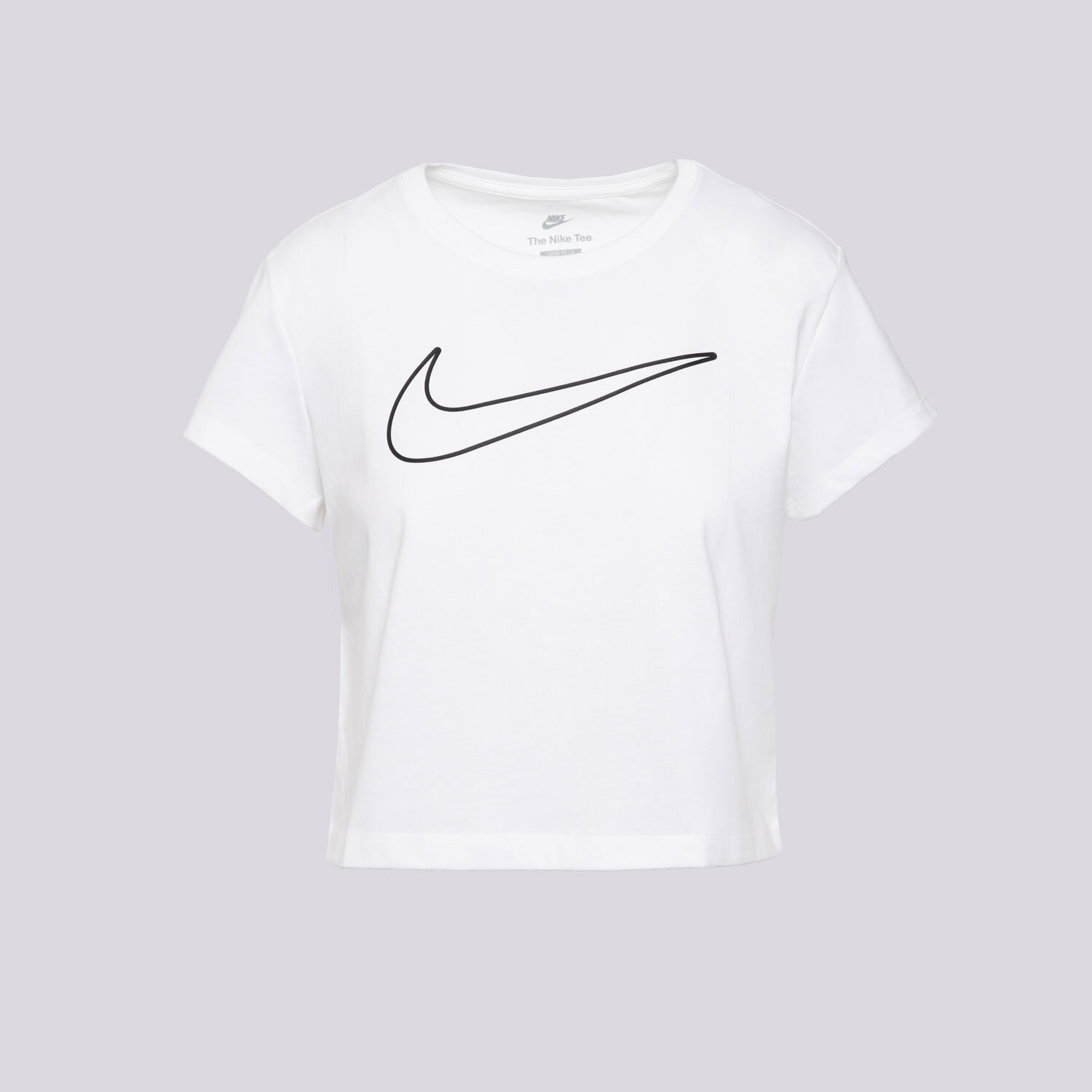 Ženske majice NIKE T-SHIRT W NSW CLUB SS TEE HBR MD HV5002-100 bijela