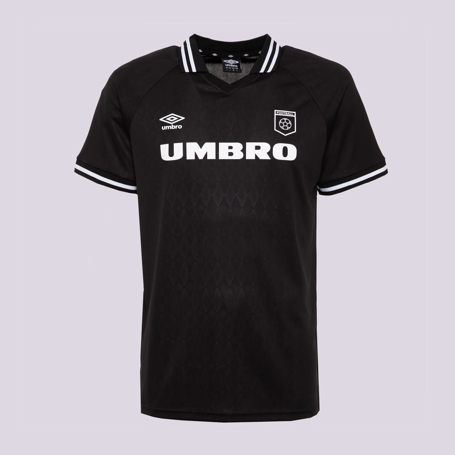 Muške majice UMBRO T-SHIRT FOOTBALL JERSEY UL125TSM85001 crna