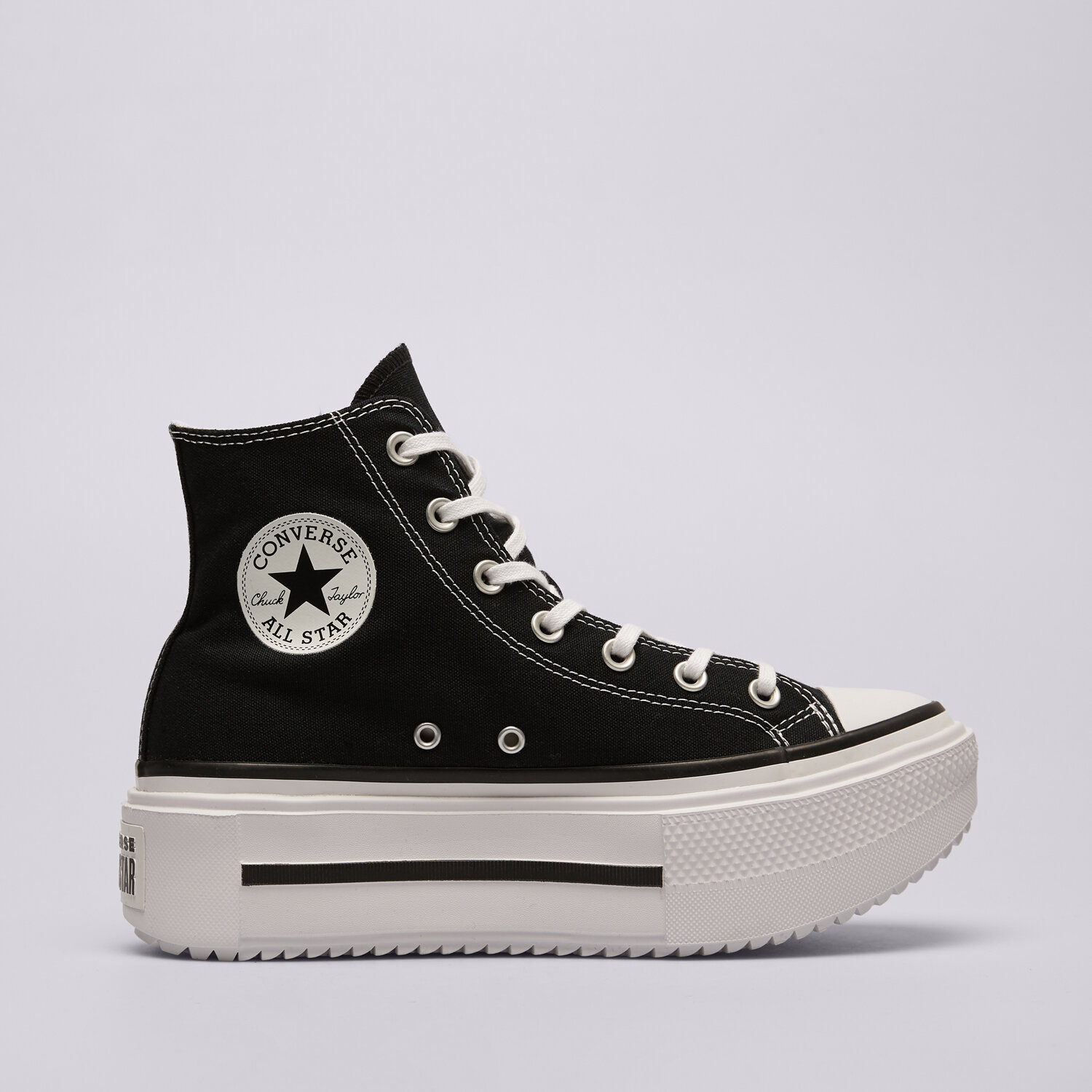 Ženske tenisice CONVERSE CHUCK TAYLOR ALL STAR LIFT DOUBLE STACK A12975C crna