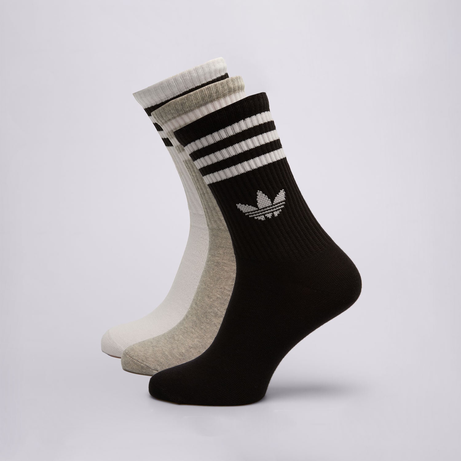 Ženske Čarape ADIDAS ČARAPE 3S CREW S 3P JV7403 šarena