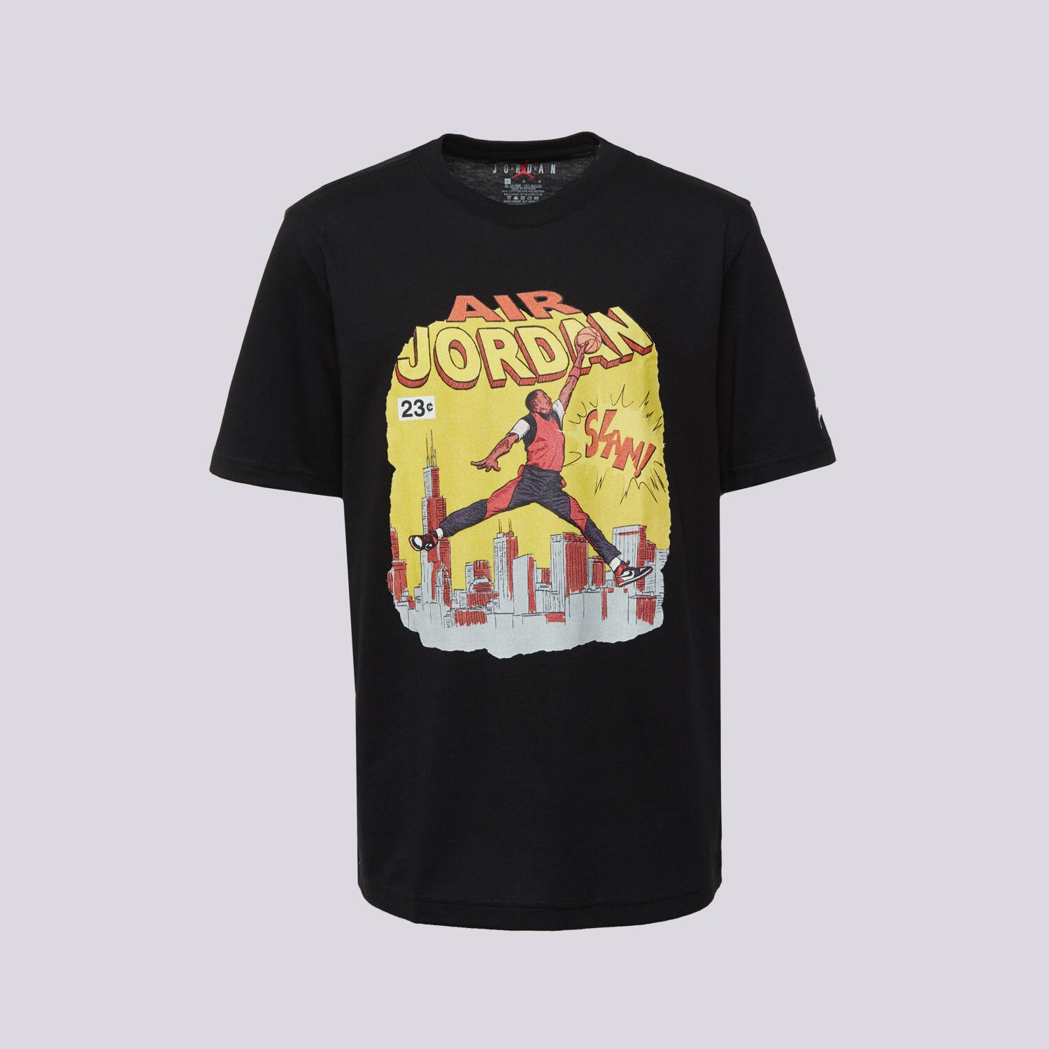 Dječje majice JORDAN T-SHIRT JDB COMIC SLAM BOY 95F315-023 crna