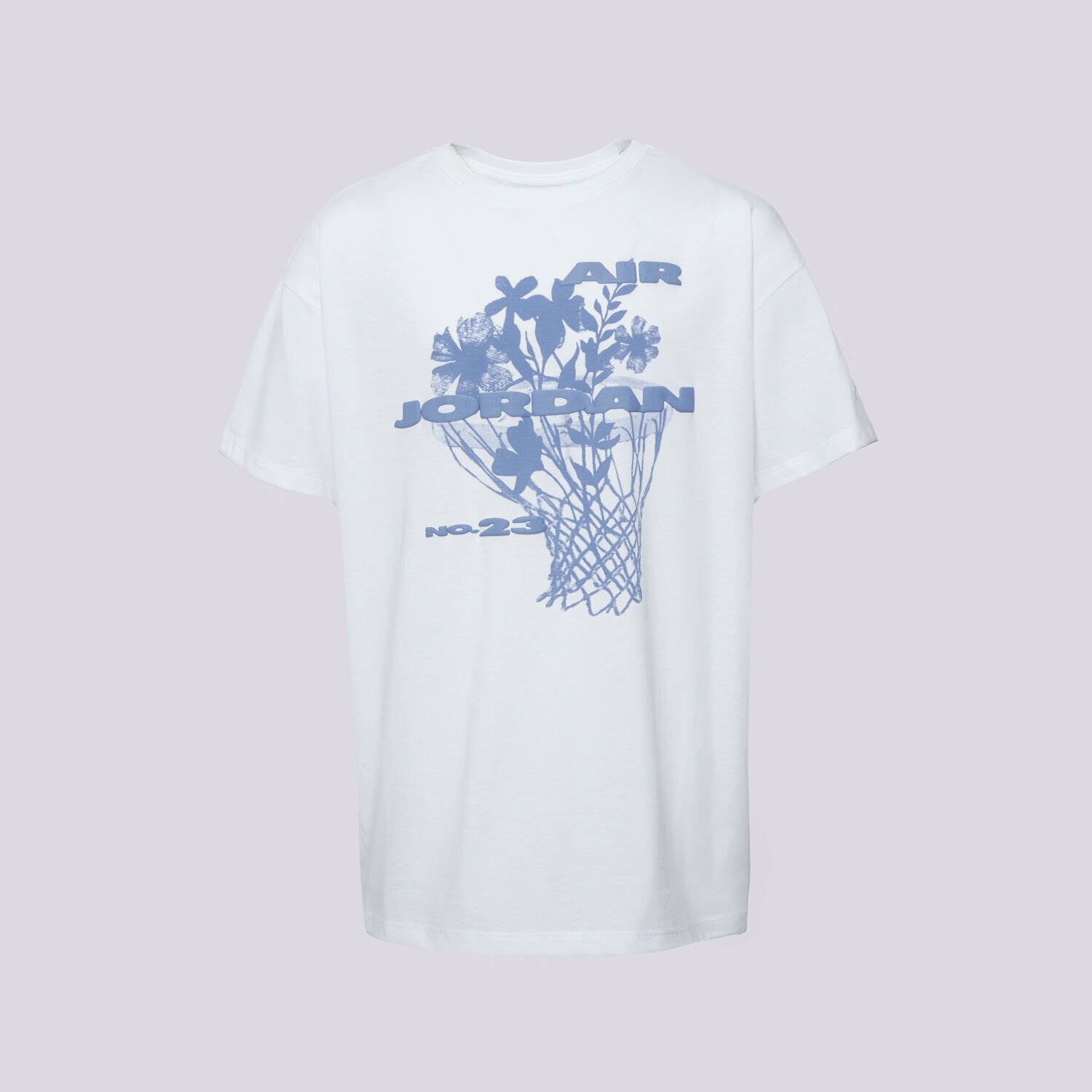Dječje majice JORDAN T-SHIRT JDG JORDAN 23 FLOWERS SS TEE GIRL 45F165-001 bijela