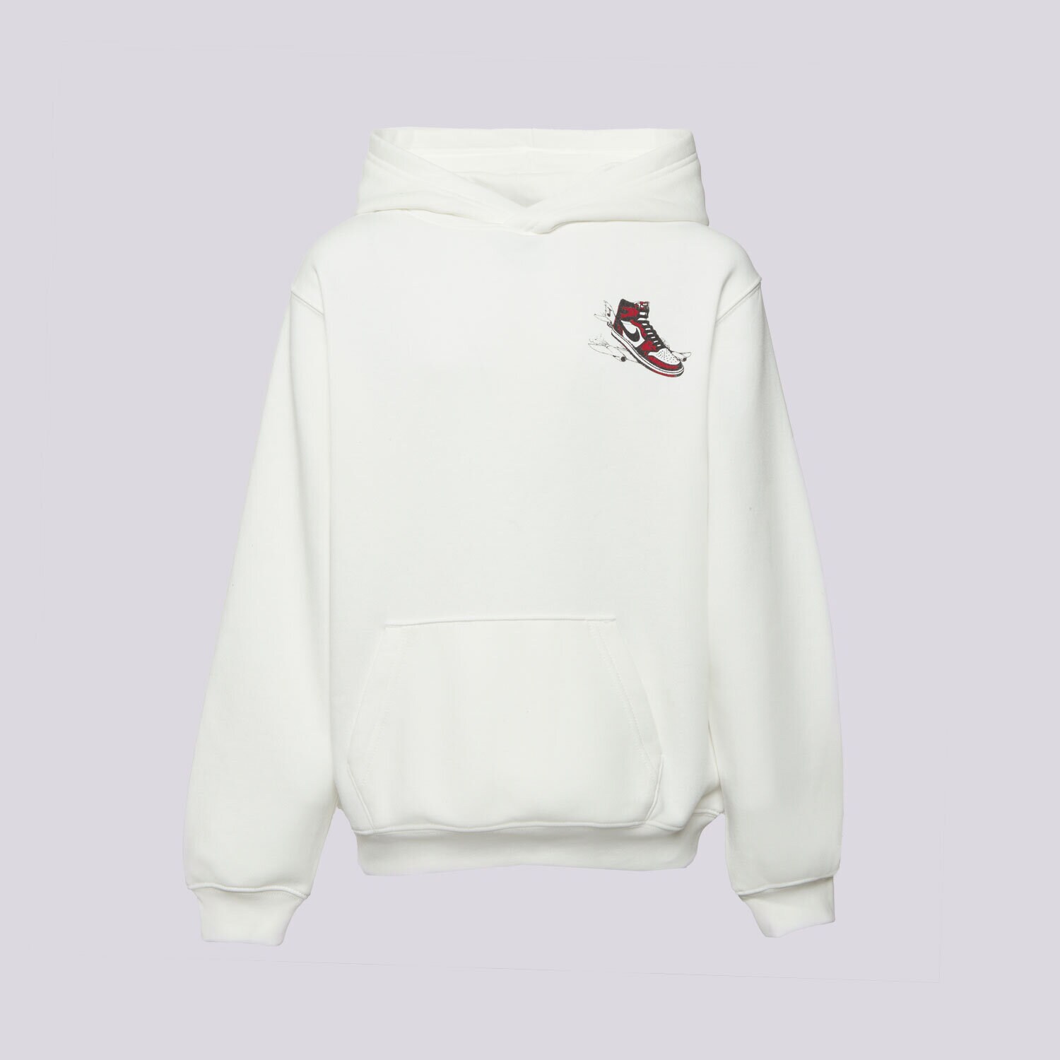 Dječje dukserice JORDAN VESTA S KAPULJAČOM JDN LANDED HD OFF WHITE B 95F281-782 bijela