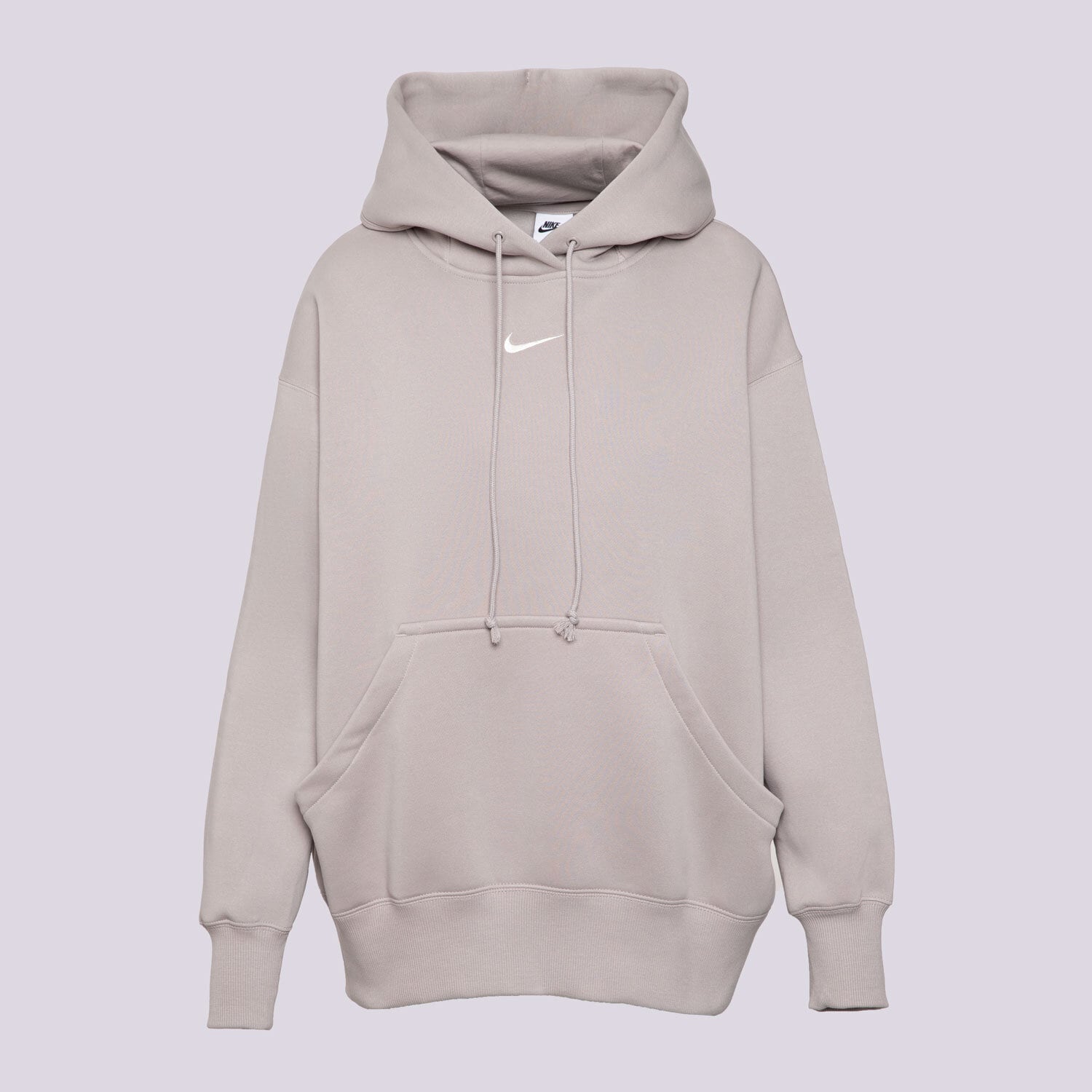 Ženske dukserice NIKE VESTA S KAPULJAČOM W NSW PHNX FLC OS PO HOODIE DQ5860-009 siva
