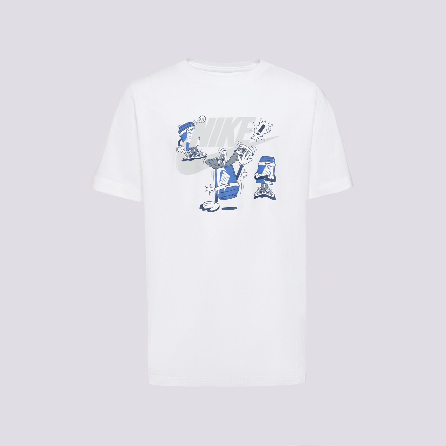 Dječje majice NIKE T-SHIRT K NSW TEE BOXY BREAK DANCE BOY HV5214-100 bijela