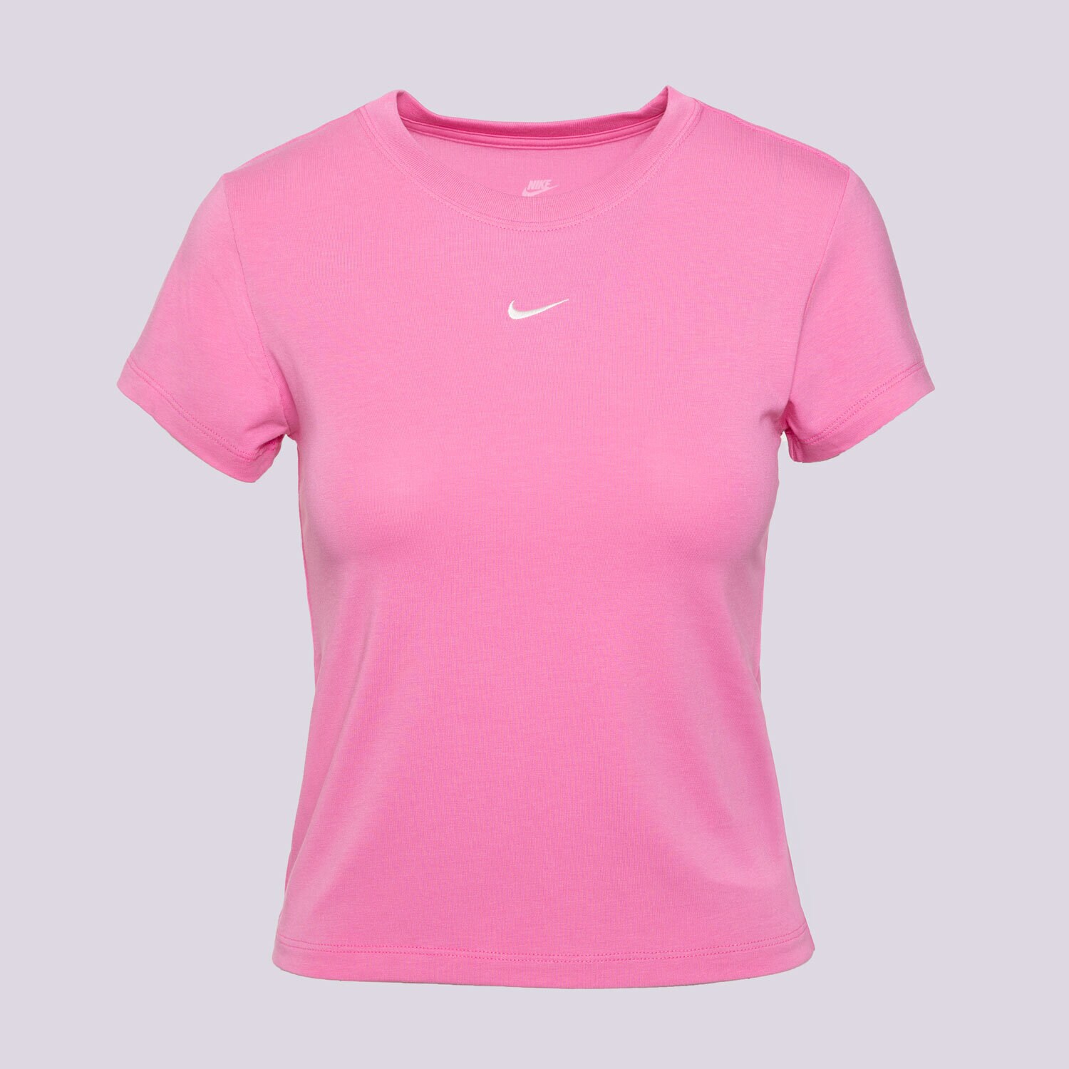Ženske majice NIKE T-SHIRT W NSW NK CHLL KNT MD CRP FV5508-675 ružičasta