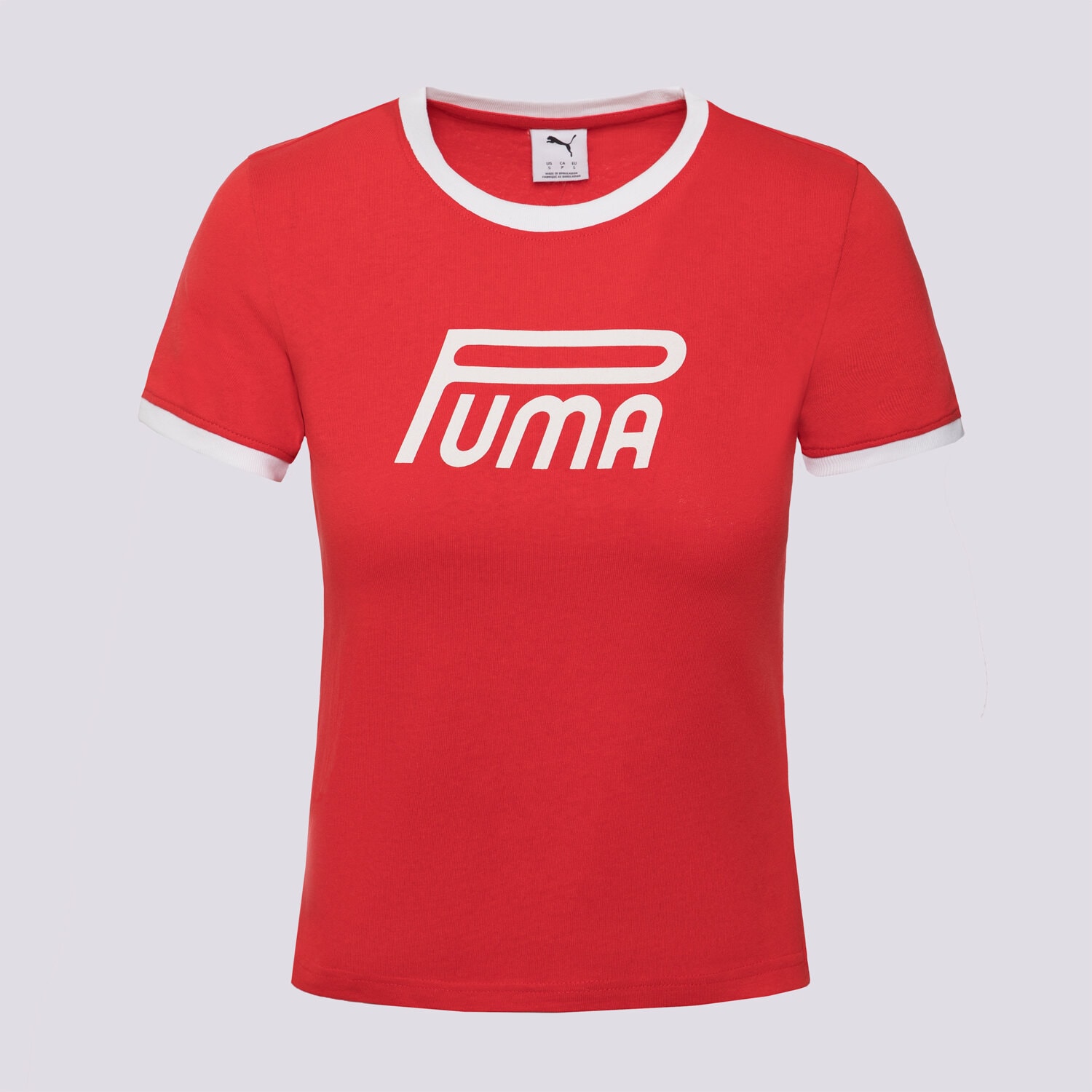 Ženske majice PUMA T-SHIRT FUTURE.PUMA.ARCHIVE GRAPHIC SLIM TEE 632122 11 crvena