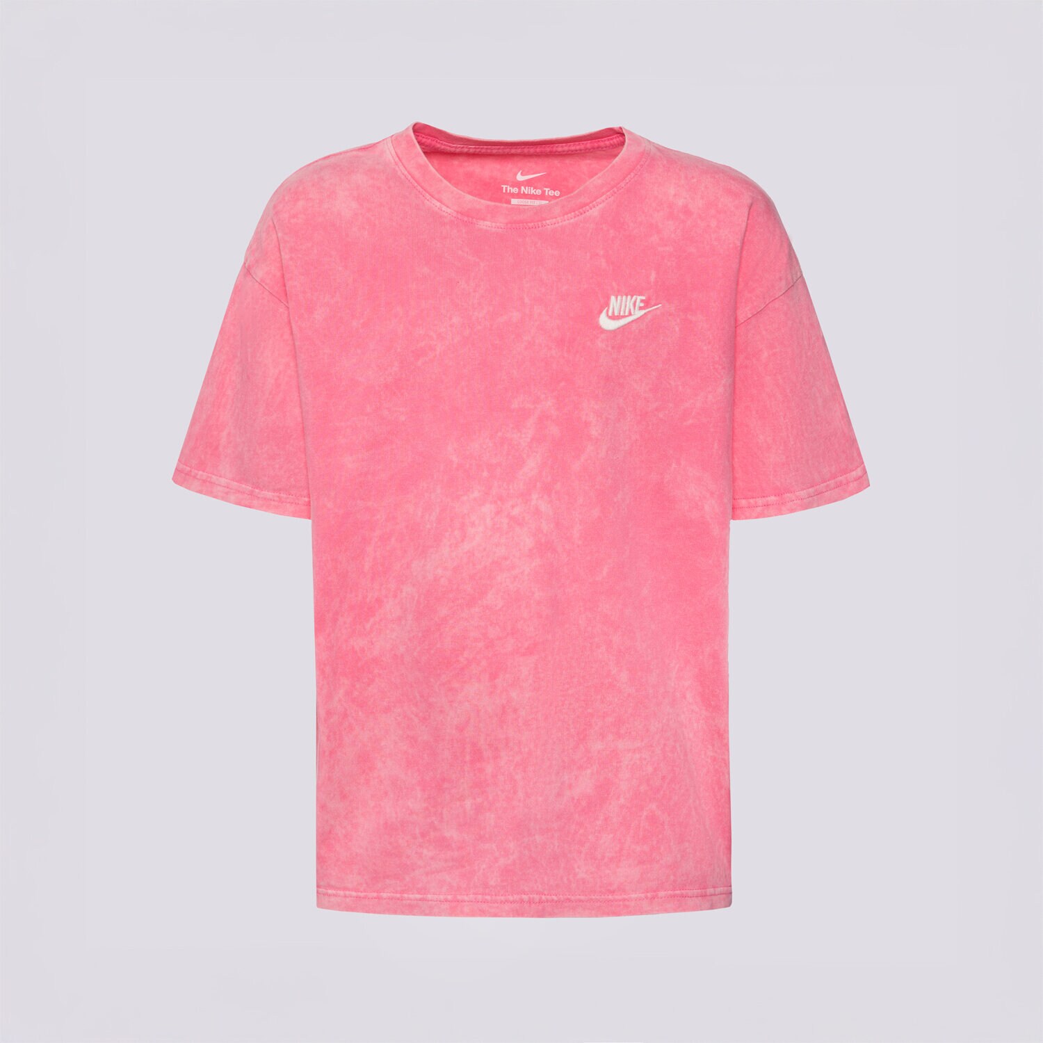 Dječje majice NIKE T-SHIRT K NSW CLUB WASH TEE GIRL IH3584-684 ružičasta