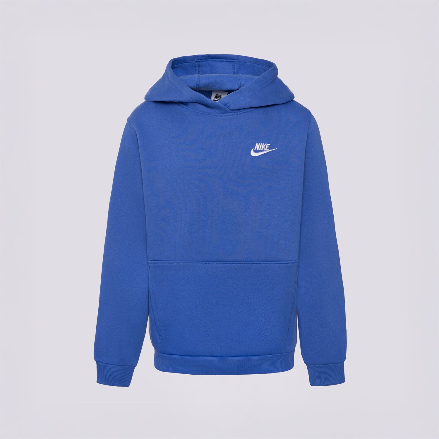 Dječje dukserice NIKE VESTA S KAPULJAČOM K NSW CLUB FLC HDY LBR BOY FD3000-411 plava