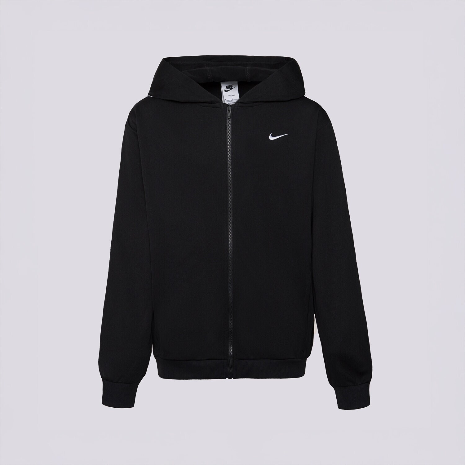Dječje dukserice NIKE VESTA RASKOPČANA S KAPULJAČOM K NSW DF CLUB+ POLY FZ HD HQ9320-010 crna