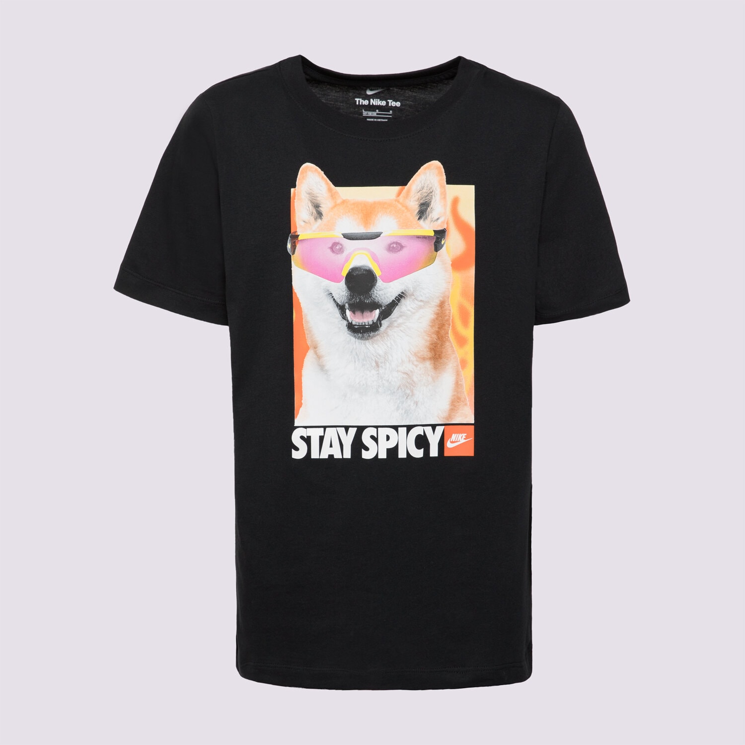 Dječje majice NIKE T-SHIRT K NSW TEE PHOTO SHIBA GIRL HV5206-010 crna