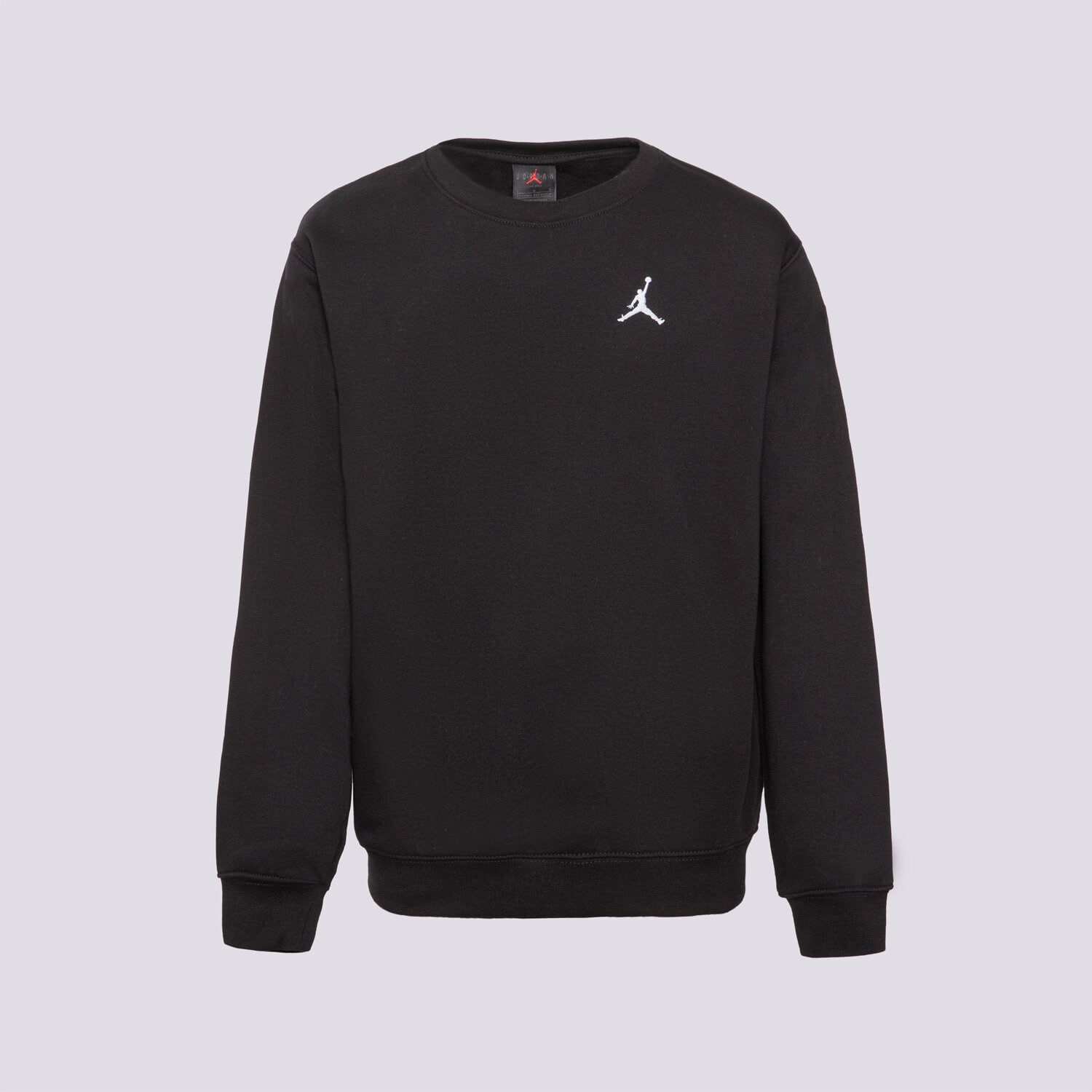 Dječje dukserice JORDAN VESTA JDN MJ BRKLN FLC CREW BOY 95F114-023 crna