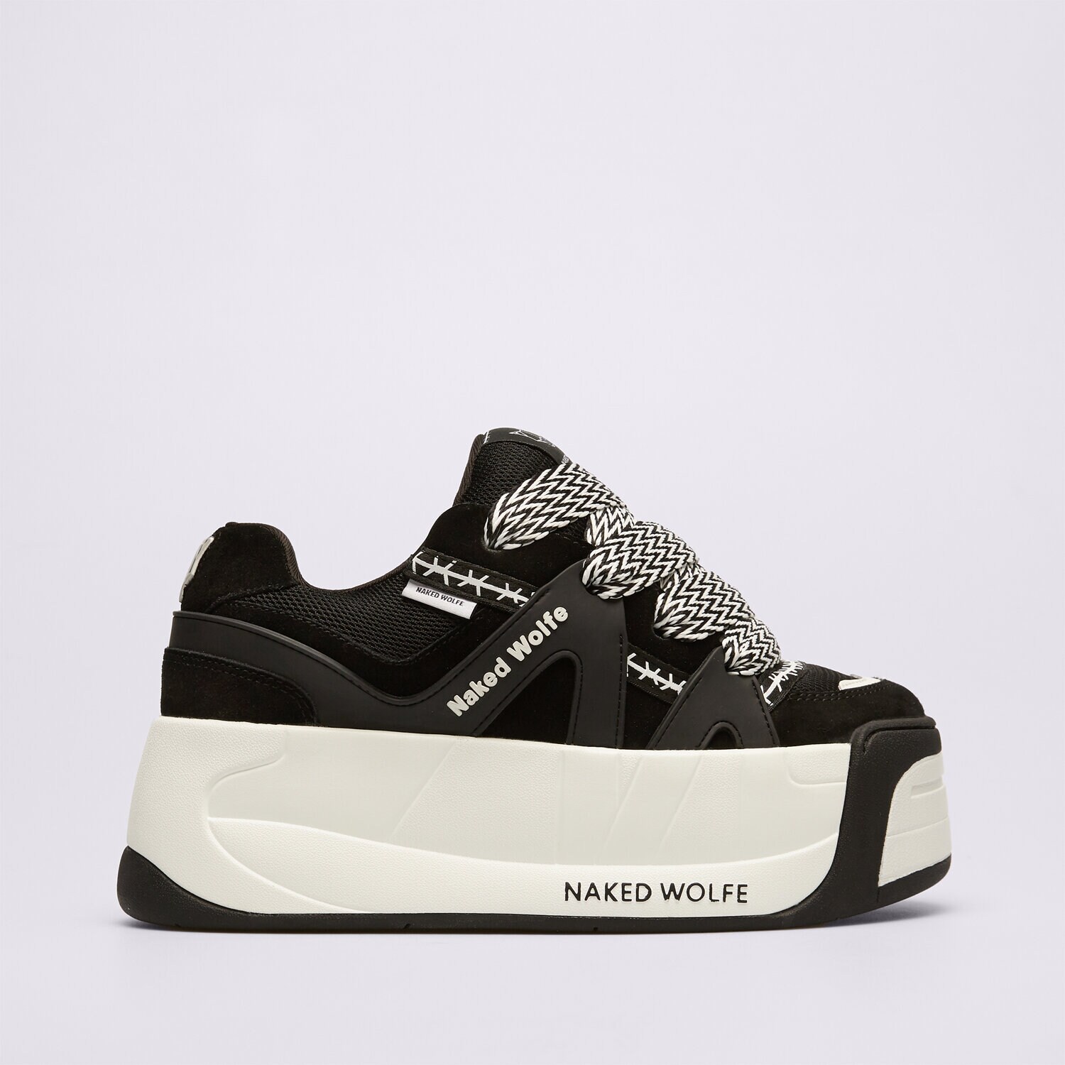 Ženske tenisice NAKED WOLFE SLIDER NWSLIDERBLACK crna