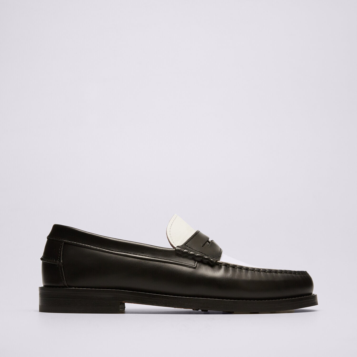 Muške casual obuća NAKED WOLFE RIVIERA BLACK LEATHER NWRIVIERABLACKWHITE crna