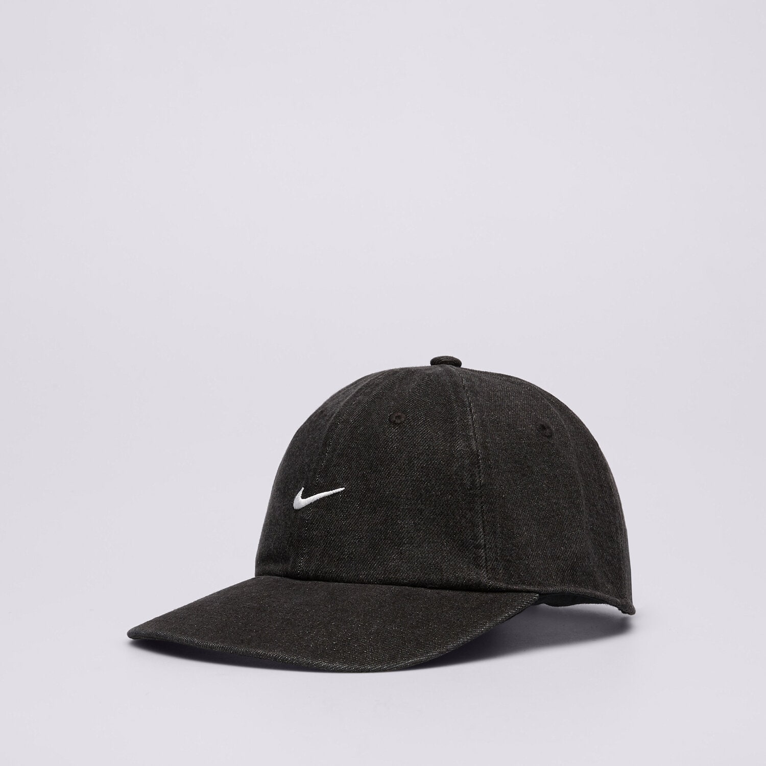 Dječje kape sa šiltom NIKE KAPA U NK CLUB CAP U CB DENIM 24 L HF0383-010 crna