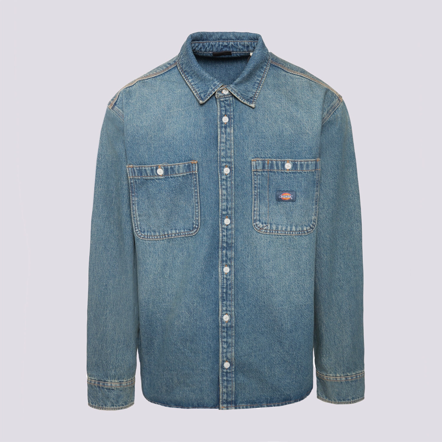 Muške košulje DICKIES KOŠULJA MECHANIC DENIM SHIRT LS DK0A87PXL231 plava
