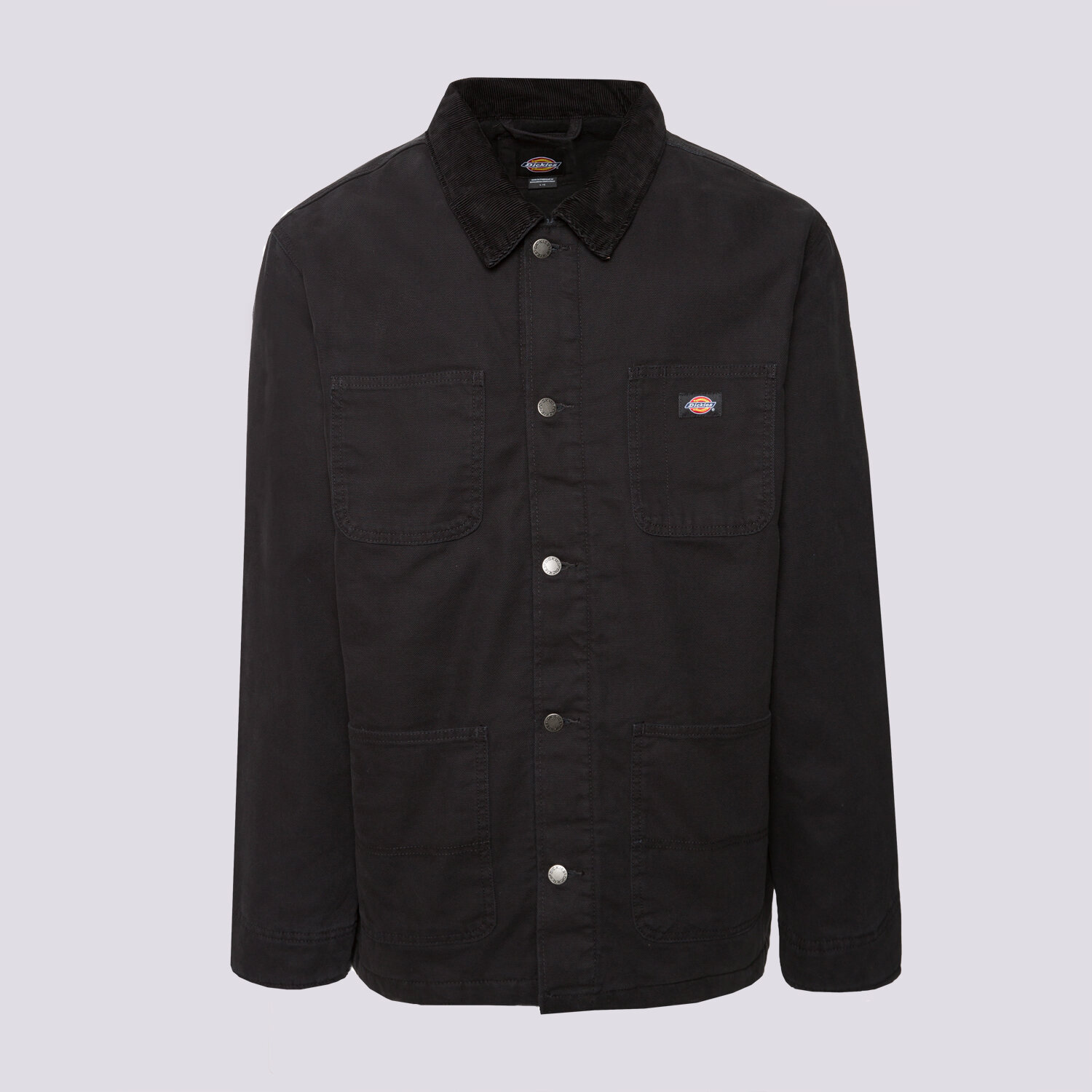 Muške zimske jakne DICKIES JAKNA ZIMSKA CHORE JACKET LINED CANVAS DK0A87O3BLK1 crna