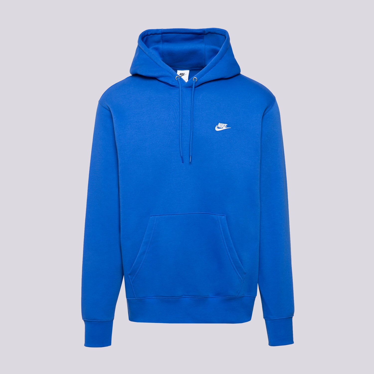 Muške dukserice NIKE VESTA S KAPULJAČOM M NK CLUB BB PO HOODIE FN3859-480 plava