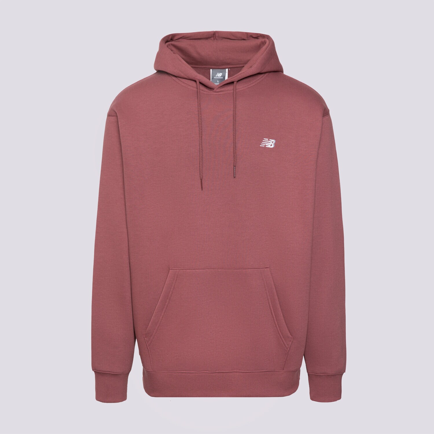 Muške dukserice NEW BALANCE VESTA S KAPULJAČOM SPORT ESSENTIALS FLEECE HOODI MT41511WAD crvena