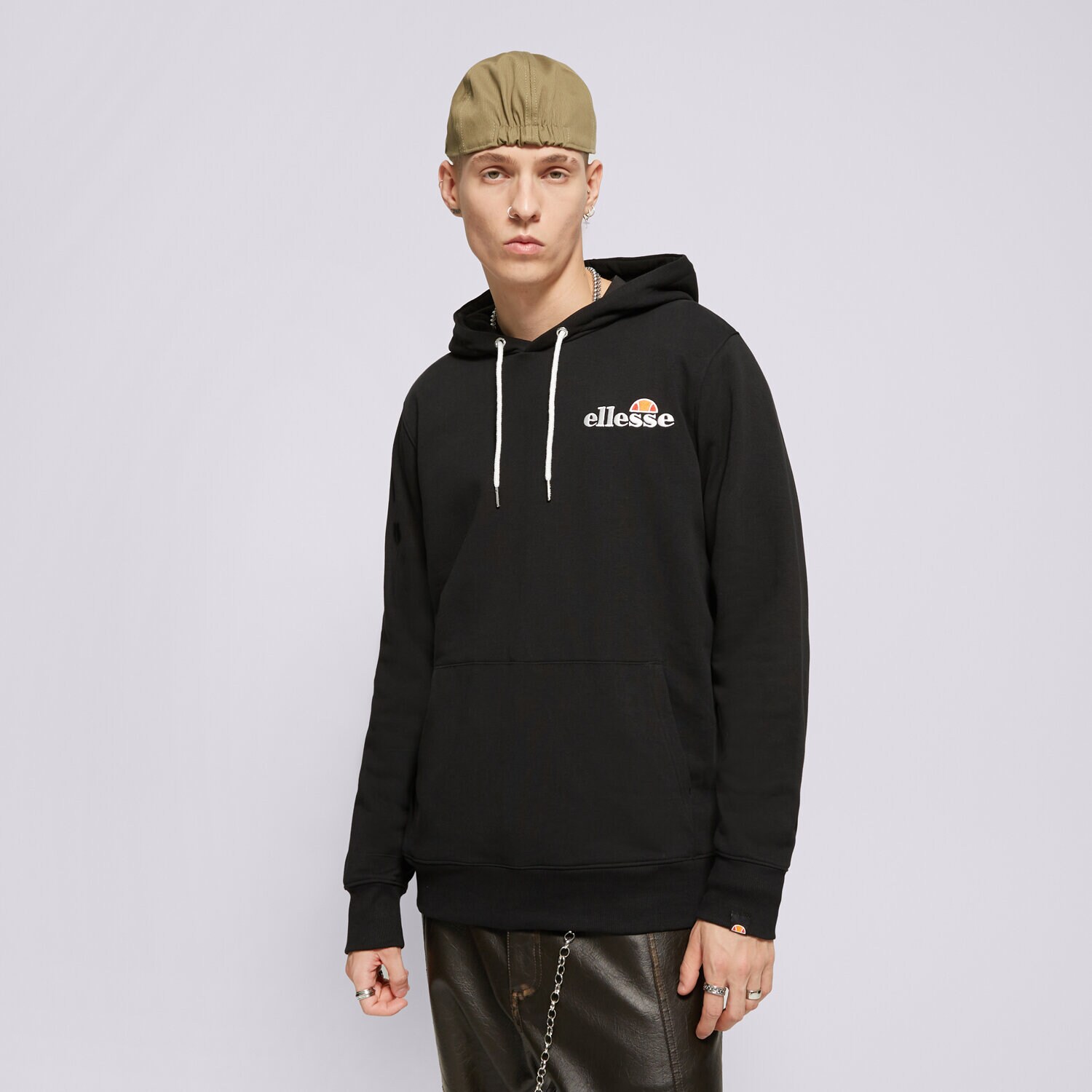 Muške dukserice ELLESSE VESTA S KAPULJAČOM PRIMERO BLK SHS08781011 crna