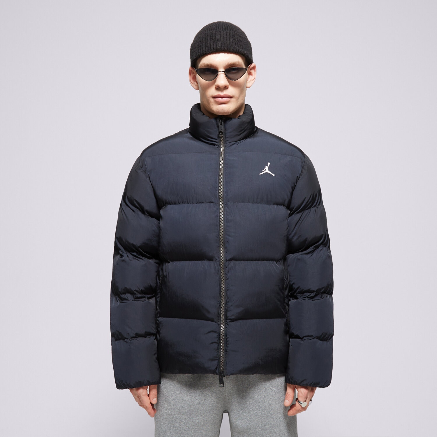 Muške zimske jakne JORDAN JAKNA ZIMSKA M J ESS POLY PUFFER FB7331-010 crna