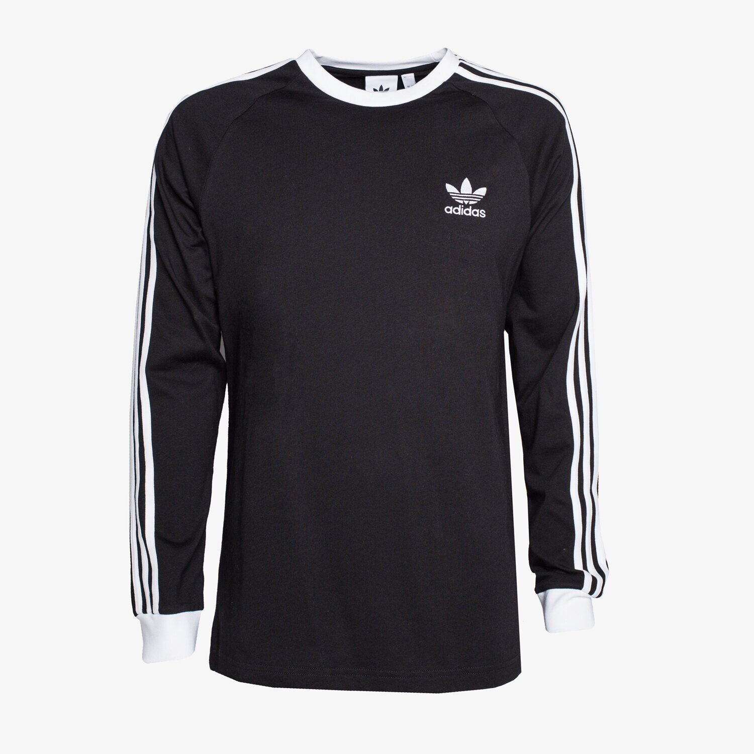 Muške majice ADIDAS T-SHIRT 3-STRIPES LS T GN3478 crna