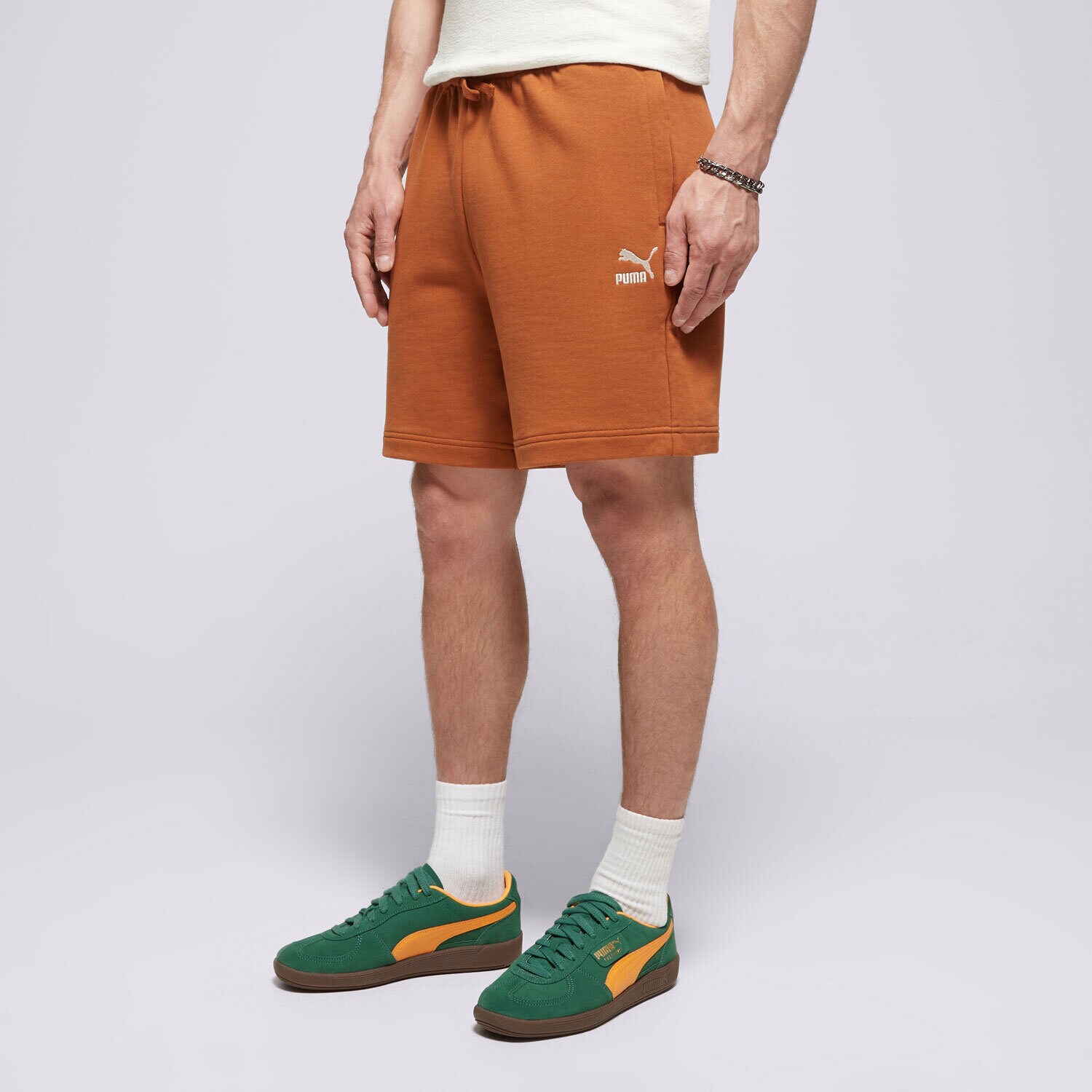 Muške kratke hlače PUMA KRATKE HLAČE BETTER CLASSICS RELAXED SHORTS 62424981 smeđa