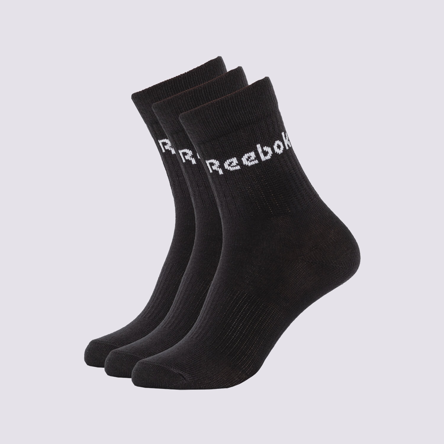 Ženske Čarape REEBOK ČARAPE ACT CORE MID CREW SOCK 3P GH0331 crna