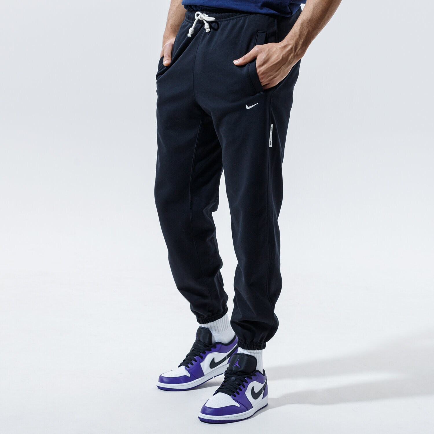 Muške hlače NIKE HLAČE M NK DF STD ISSUE PANT NBA CK6365-010 crna