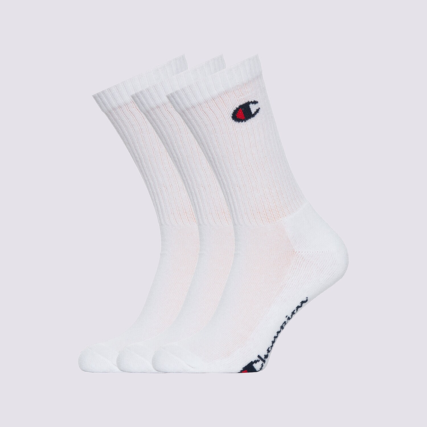 Ženske Čarape CHAMPION ČARAPE 3PK CREW SOCKS U24558WW001 bijela