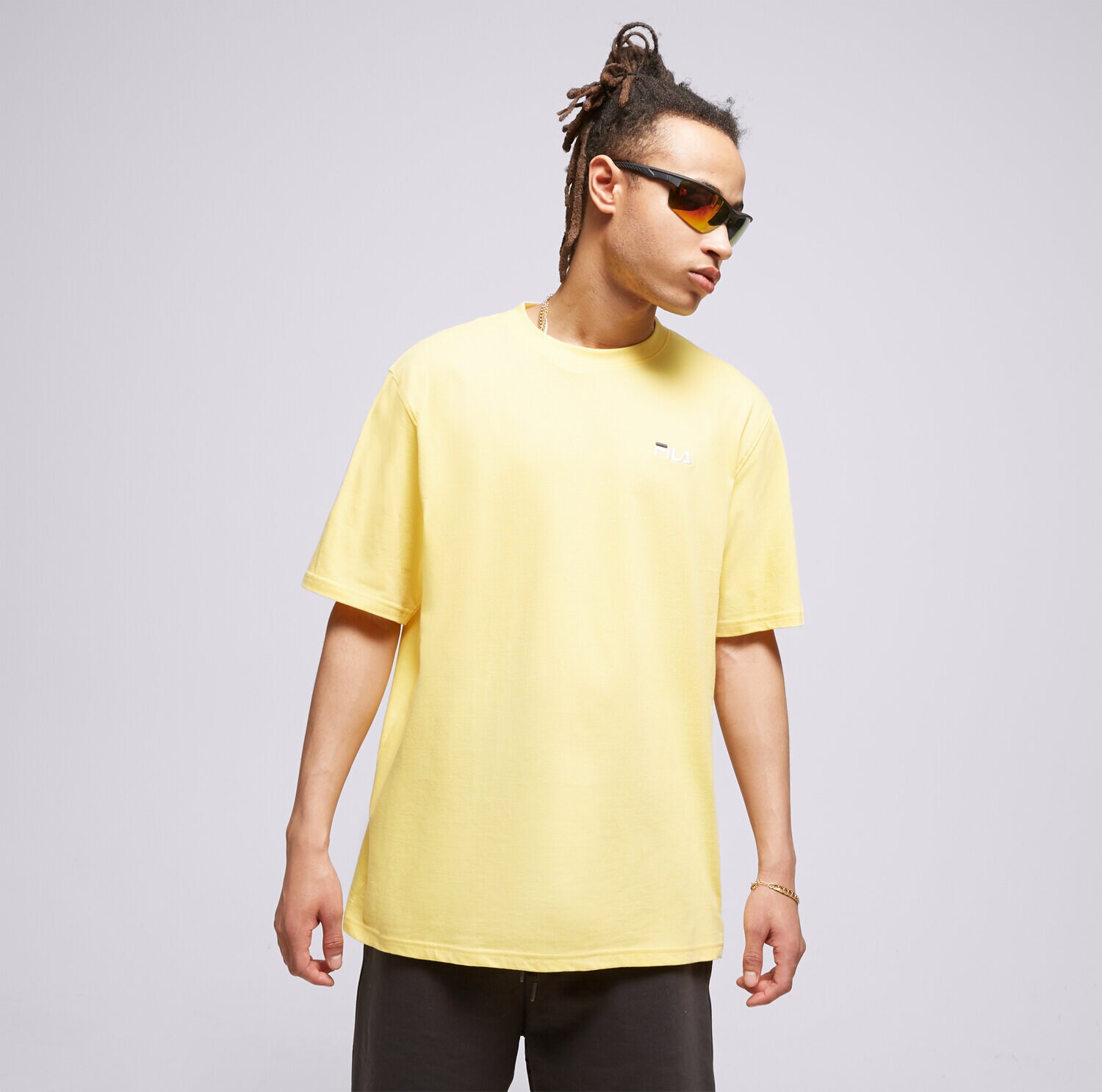 Muške majice FILA T-SHIRT DRINGO SS23SPM229507 žuta