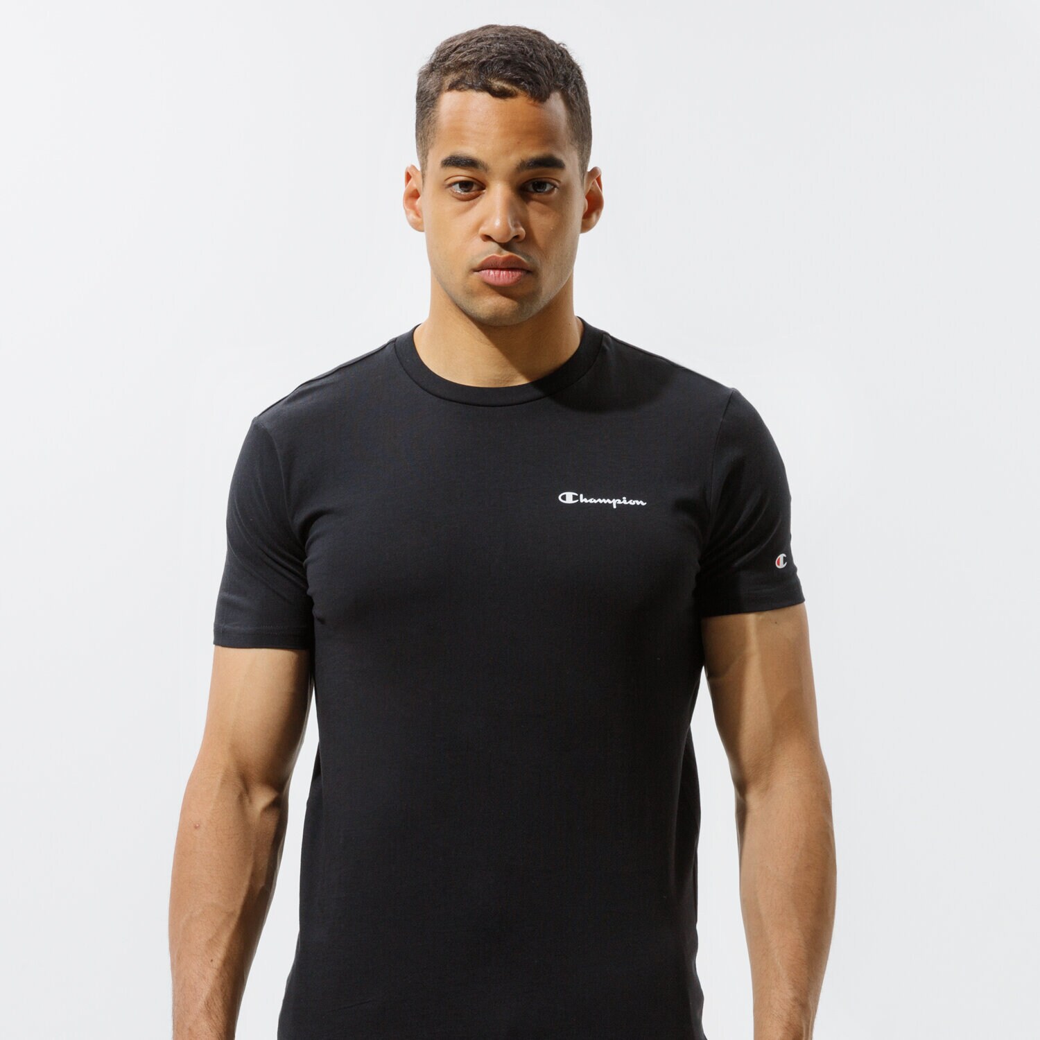 Muške majice CHAMPION T-SHIRT CREWNECK T-SHIRT 214153KK001 crna