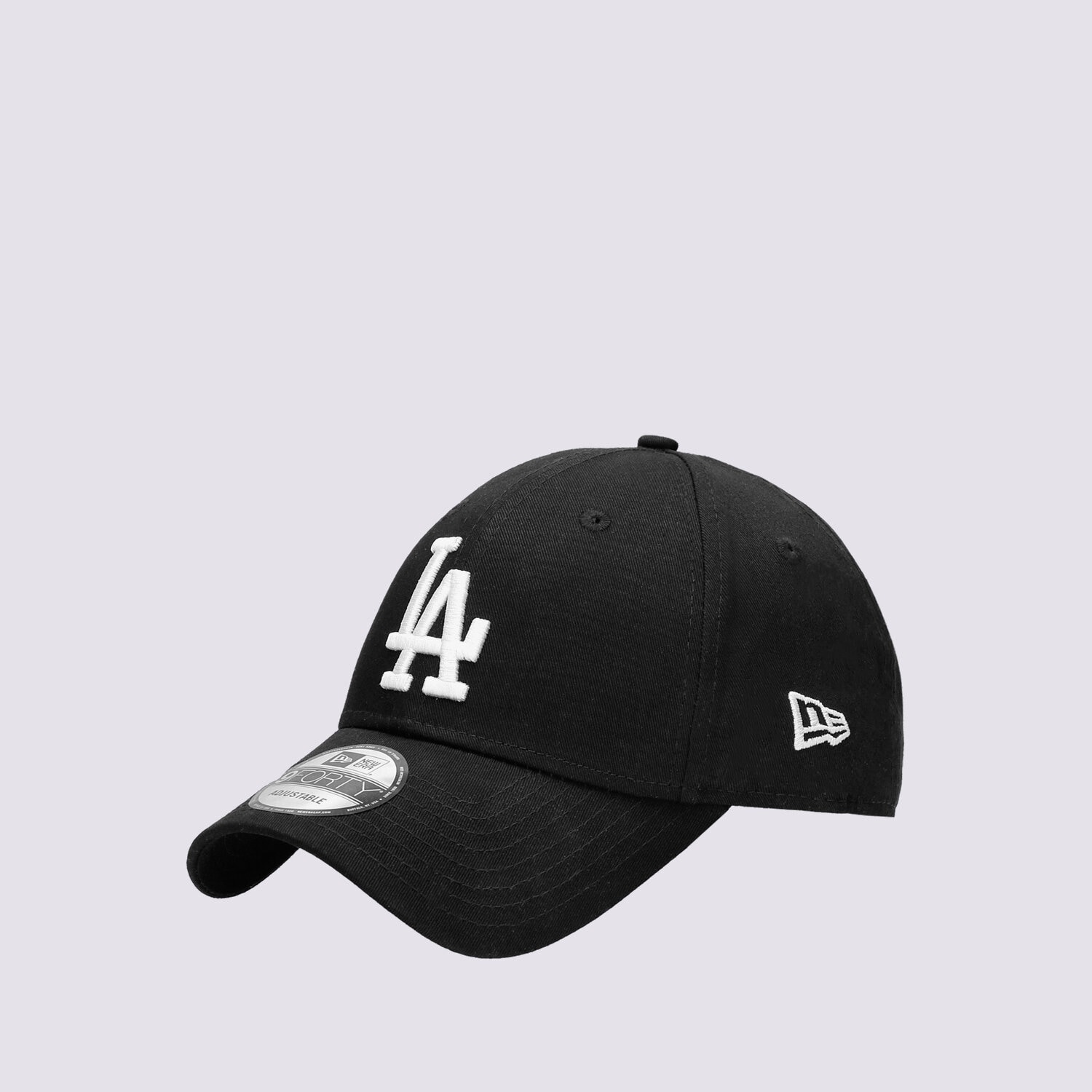 Dječje kape sa šiltom NEW ERA KAPA LEAGUE ESSENTIAL LA DODGERS BLK/WHI 11405493 crna