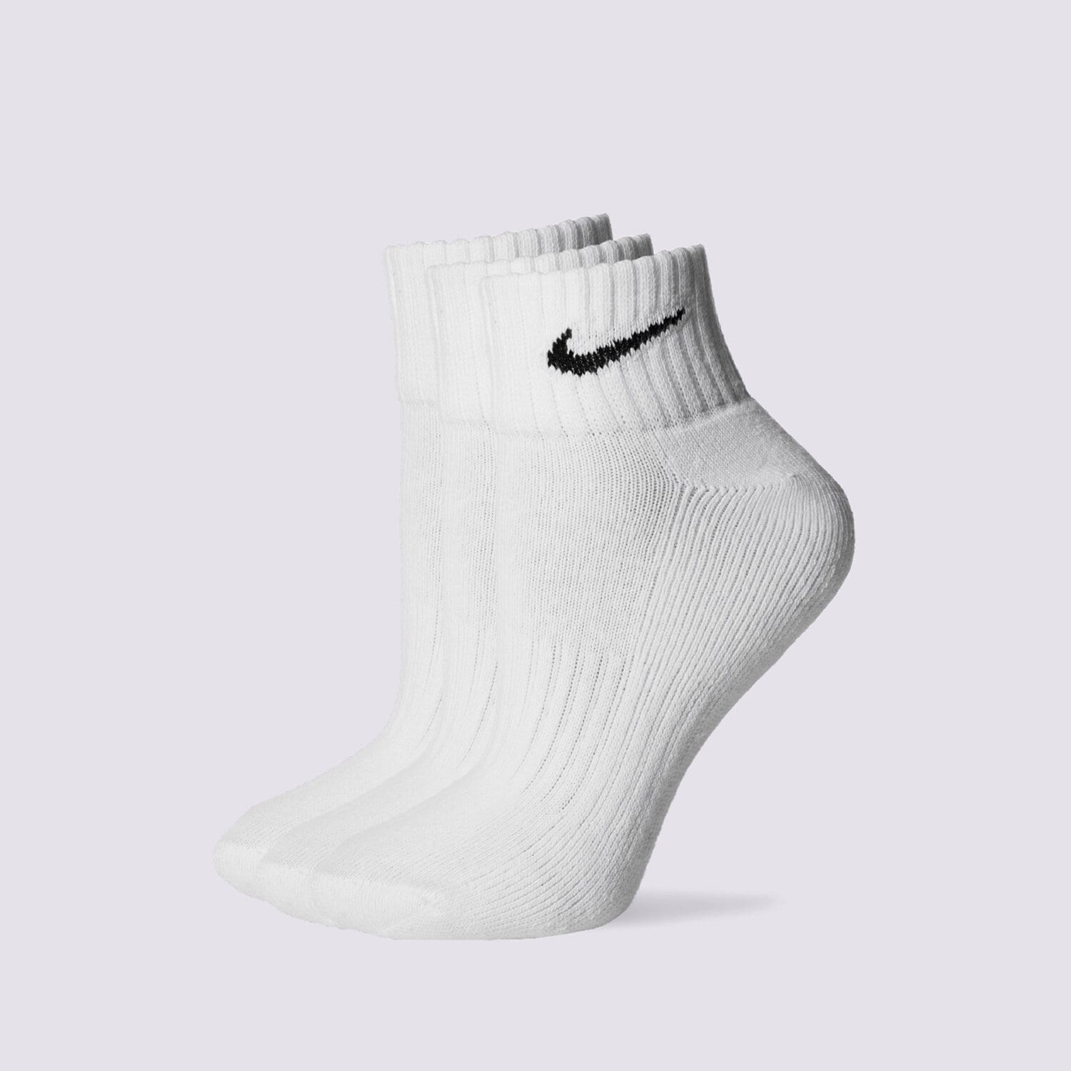 Ženske Čarape NIKE ČARAPE CUSH QT 3PR SX4926-101 bijela