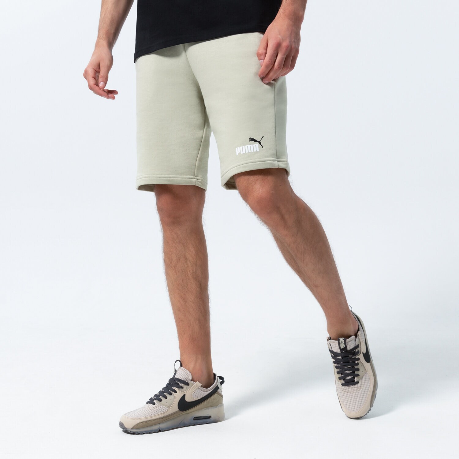 Muške kratke hlače PUMA KRATKE HLAČE ESS+ 2 COL SHORTS 10" 586766 33 bež