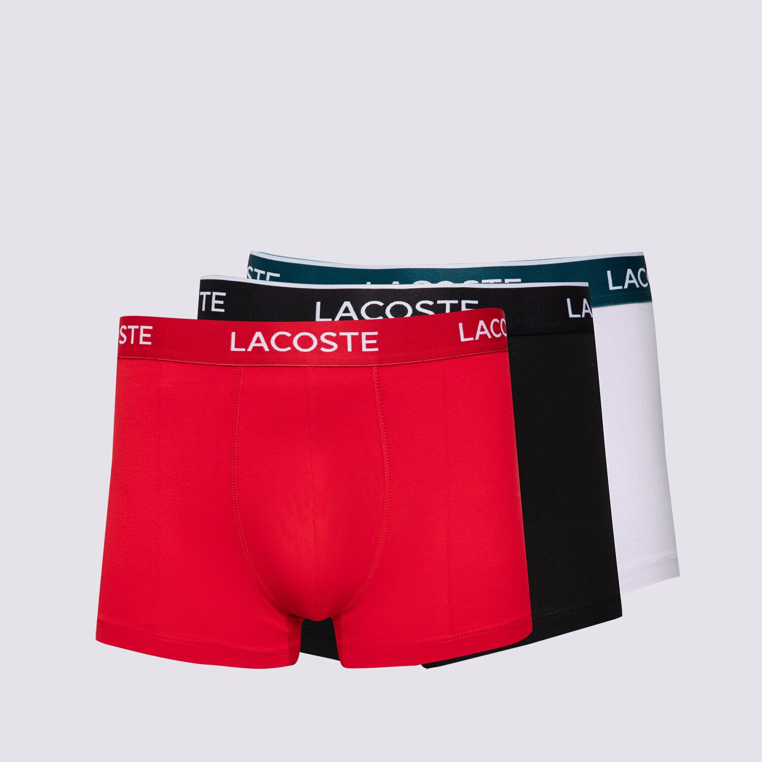 Muške donje rublje LACOSTE BOKSERICE 3 PACK BOXERS 5H3321E.TR2 šarena