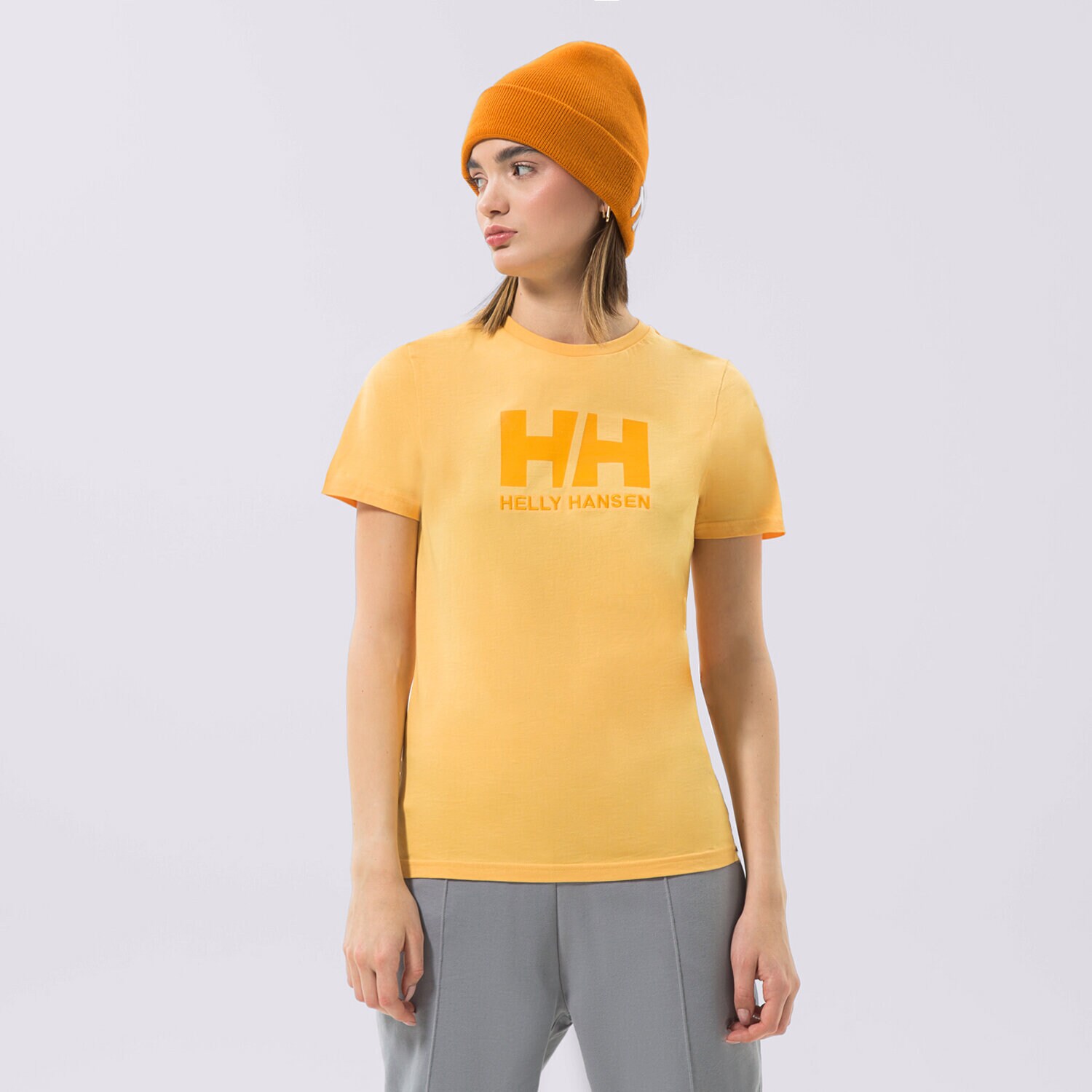 Ženske majice HELLY HANSEN T-SHIRT W HH LOGO 34112341 žuta
