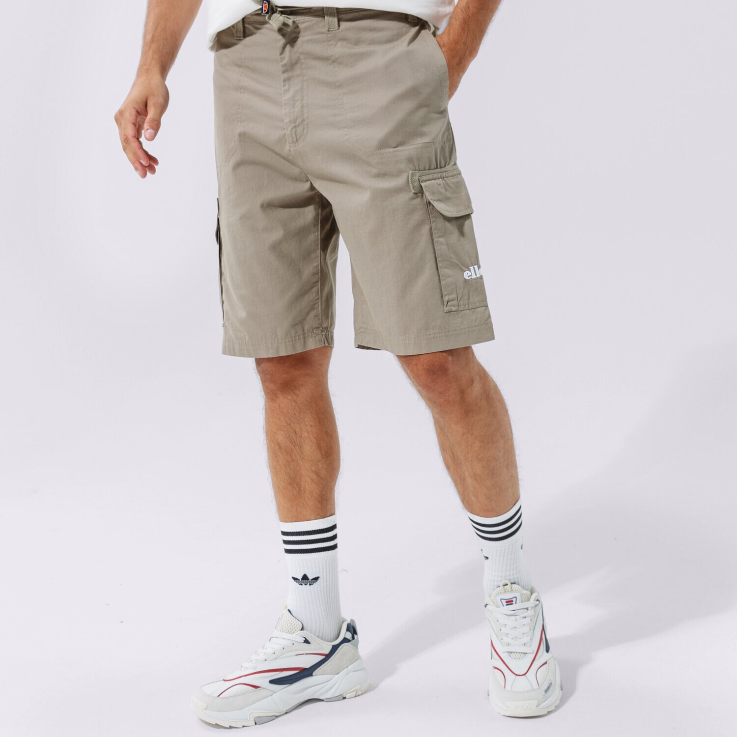 Muške kratke hlače ELLESSE KRATKE HLAČE FIGURI SHORT KHA SHJ11943506 kaki
