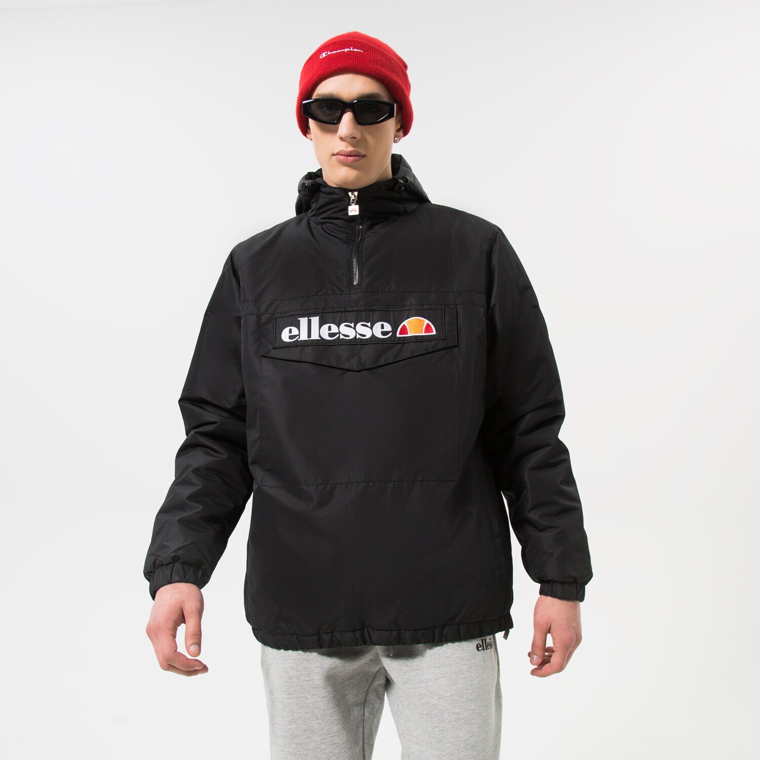 Muške zimske jakne ELLESSE JAKNA ZIMSKA MONTERINI OH JACKET BLK SHK08149011 crna