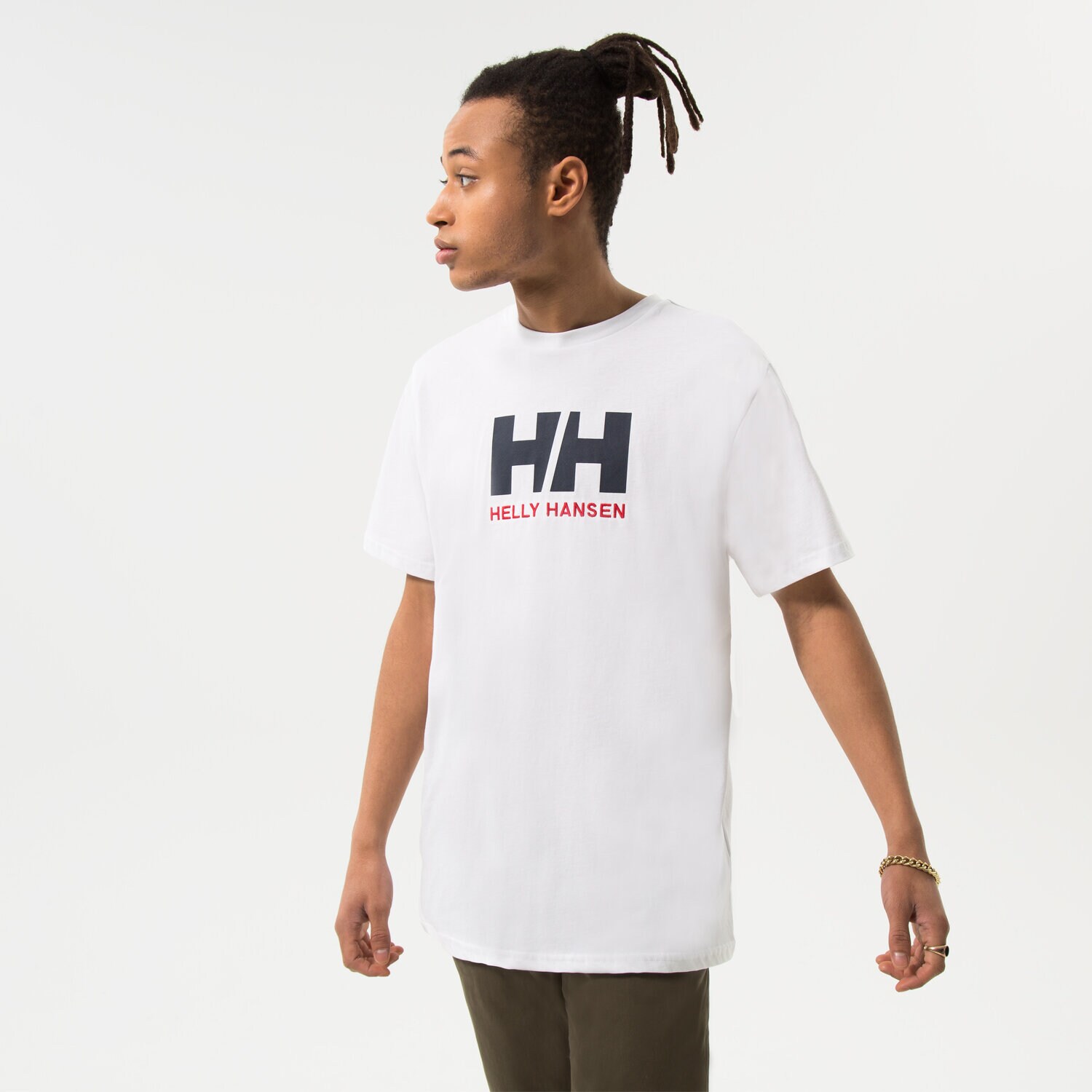 Muške majice HELLY HANSEN T-SHIRT HH LOGO T-SHIRT 33979001 bijela