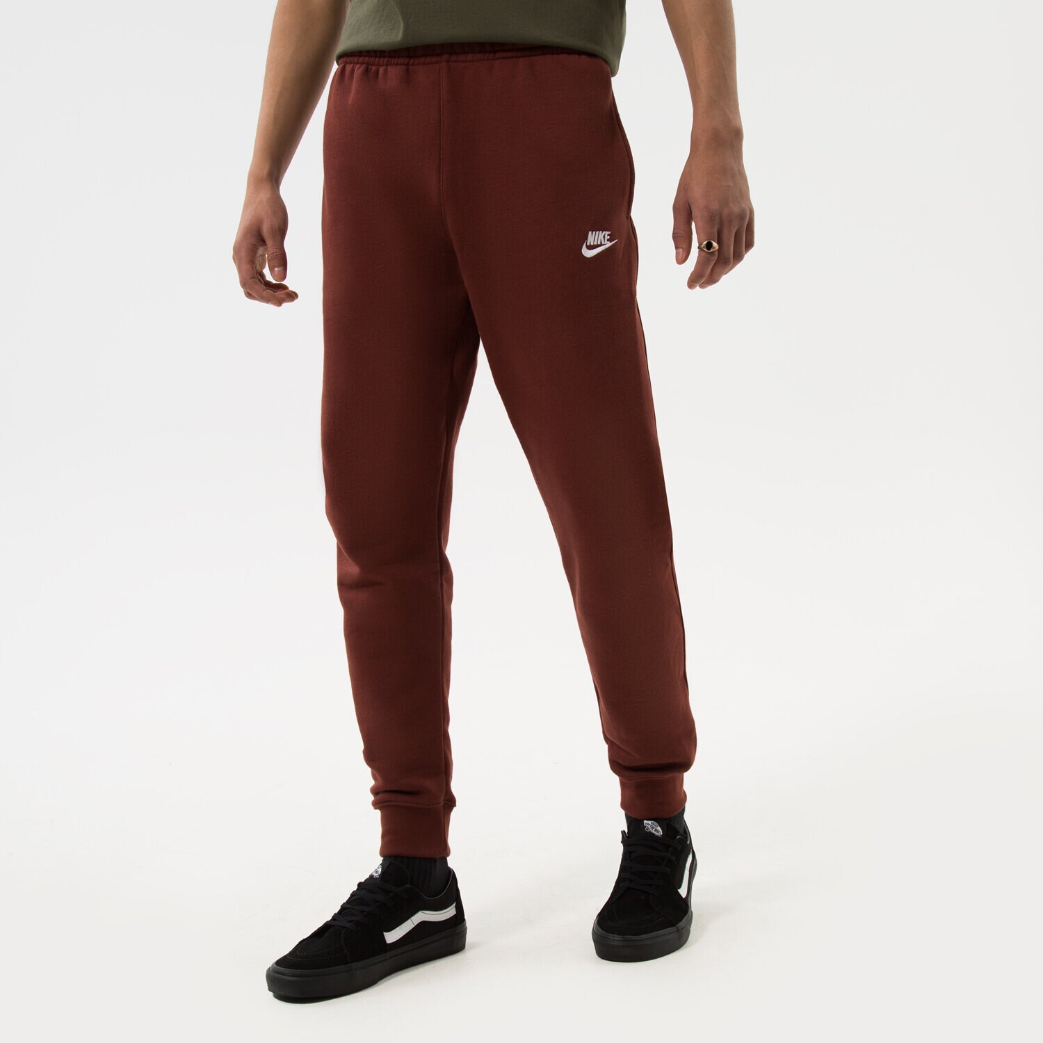 Muške hlače NIKE HLAČE SPORTSWEAR CLUB FLEECE BV2671-217 smeđa