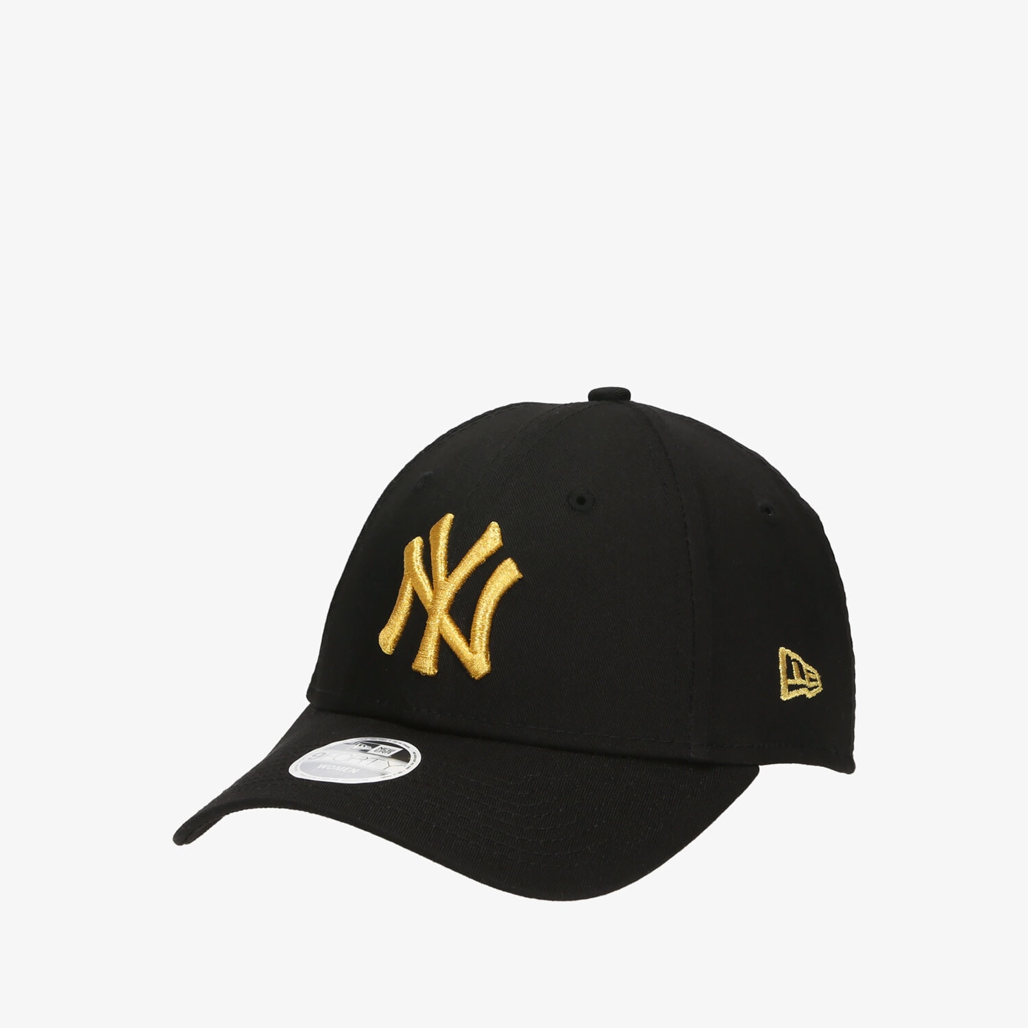 Ženske kape sa šiltom NEW ERA KAPA WMNS METALLIC LOGO 940 NYY NEW YORK YANKEES 60222537 crna