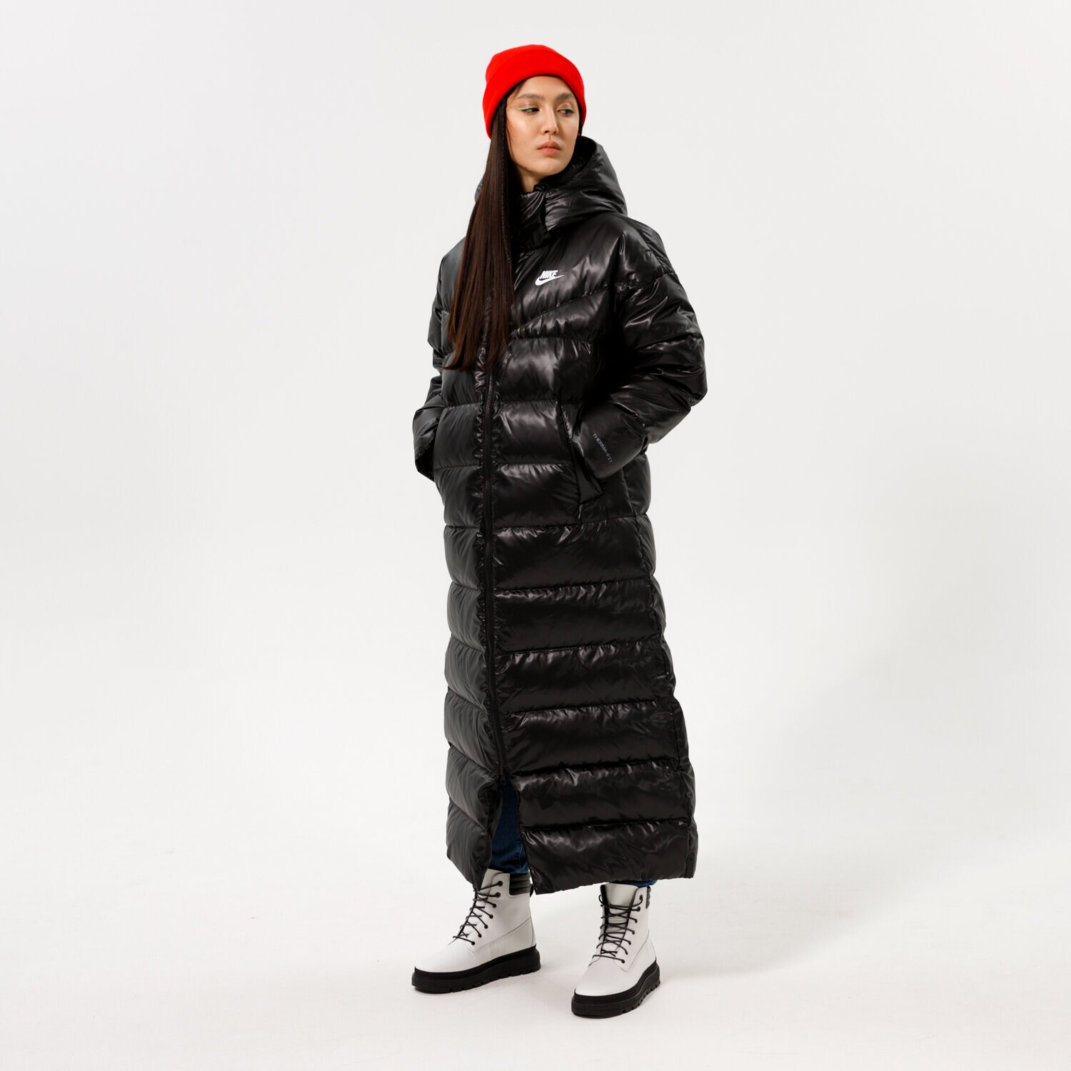 Ženske zimske jakne NIKE CITY HOODED PARKA JACKET PARKA DH4081-010 crna